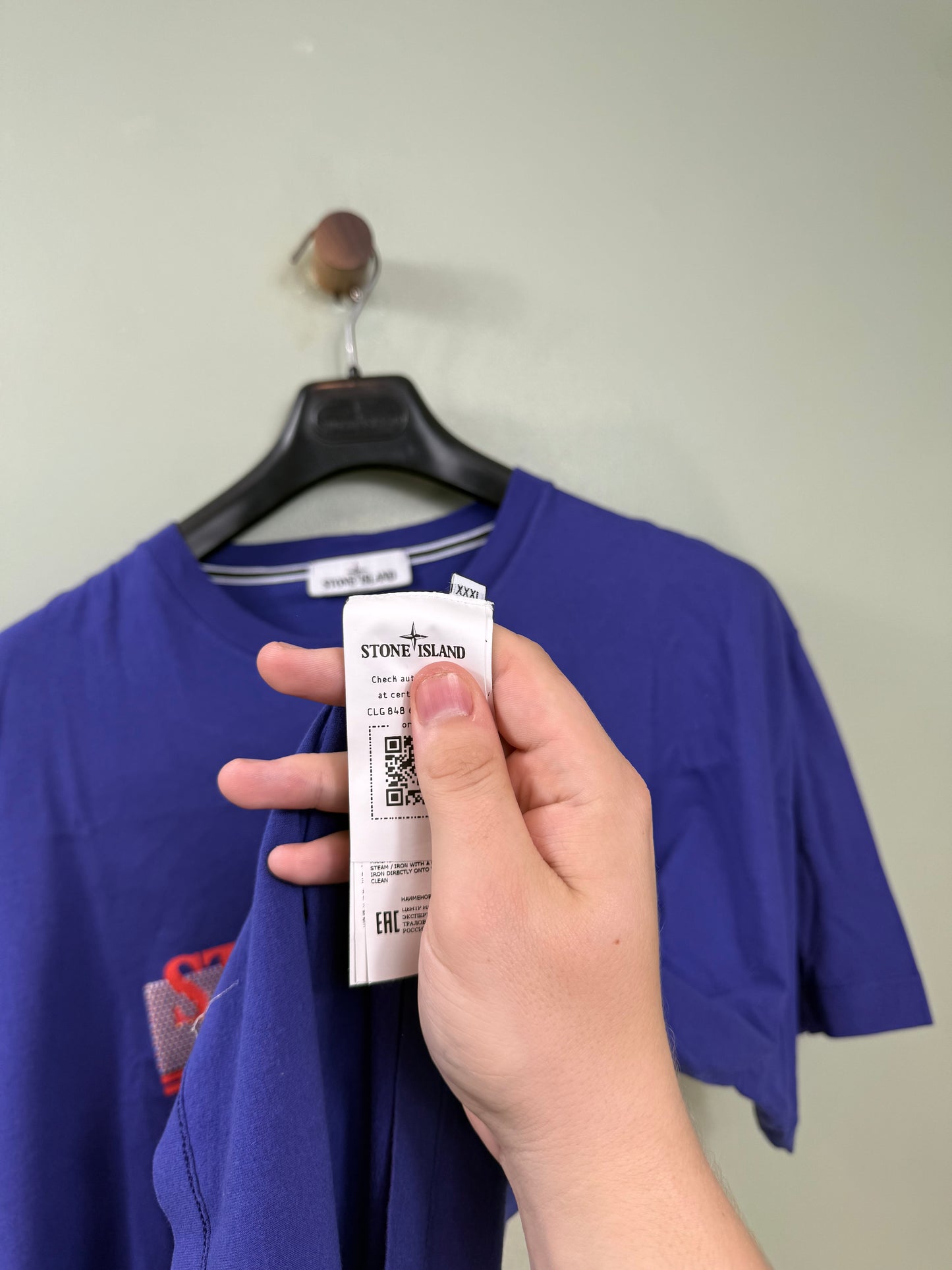 Stone Island Periwinkle Blue T-Shirt