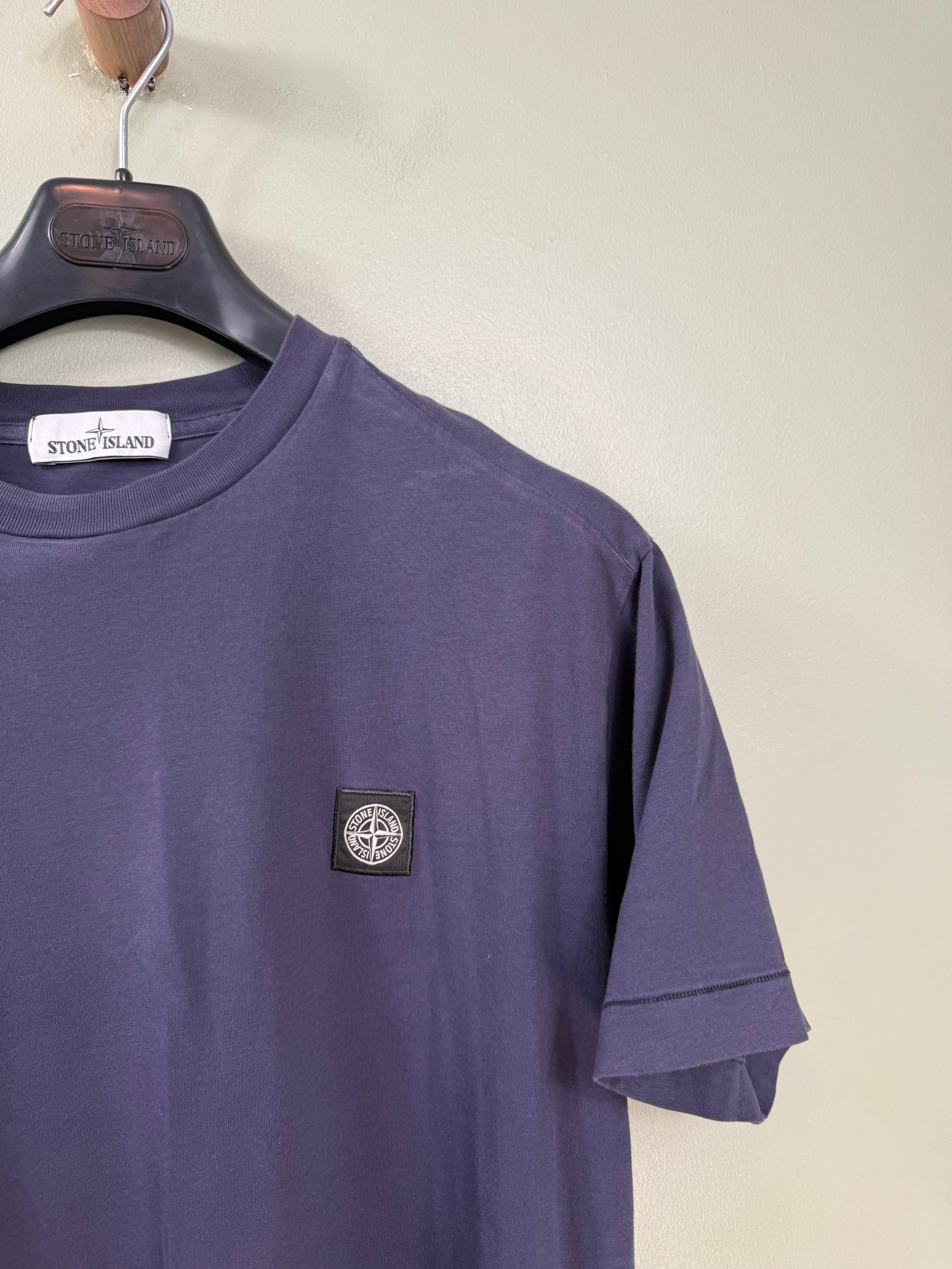 Stone Island Purple T-Shirt