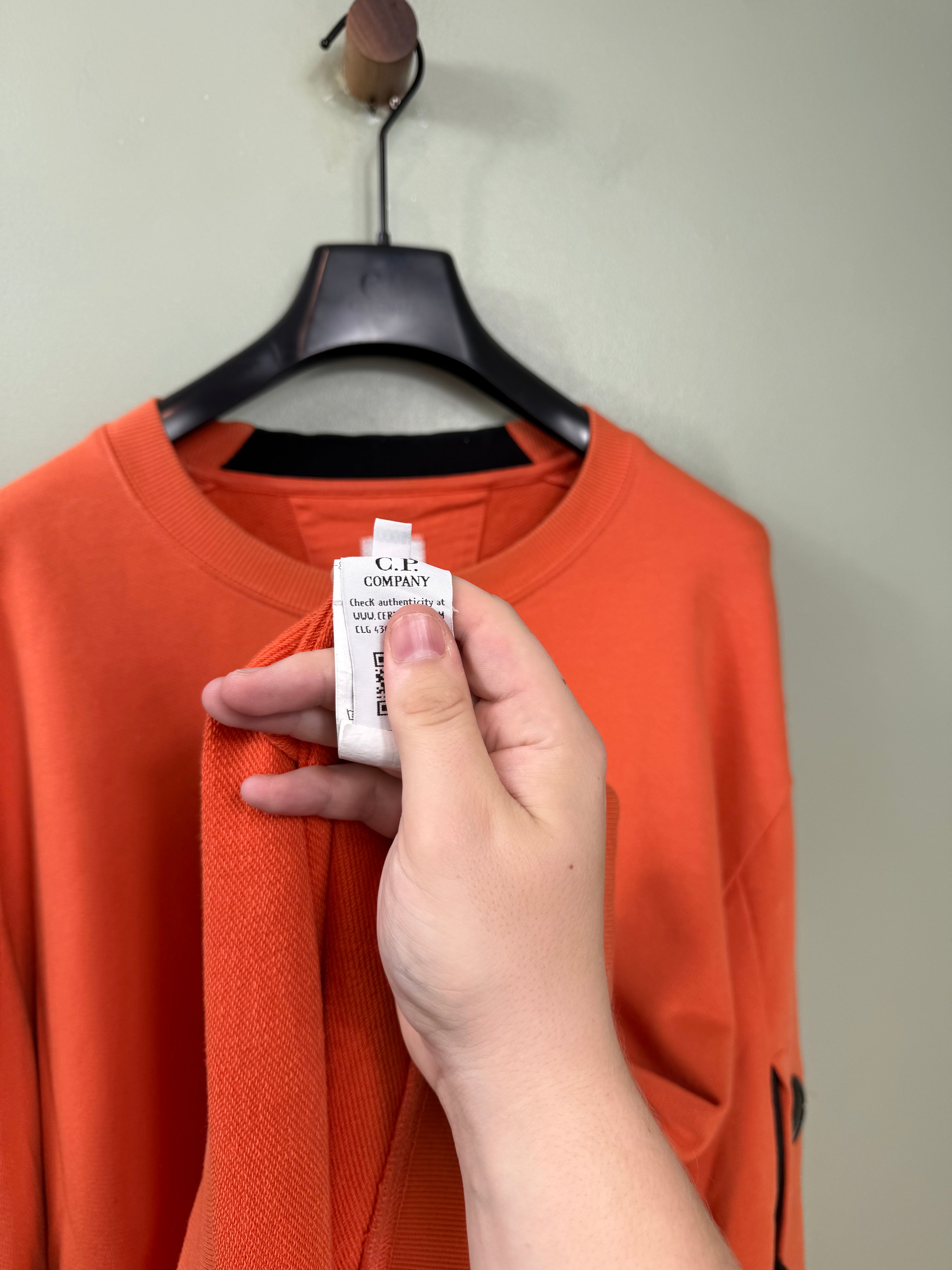 C.P. Company Orange Jumper