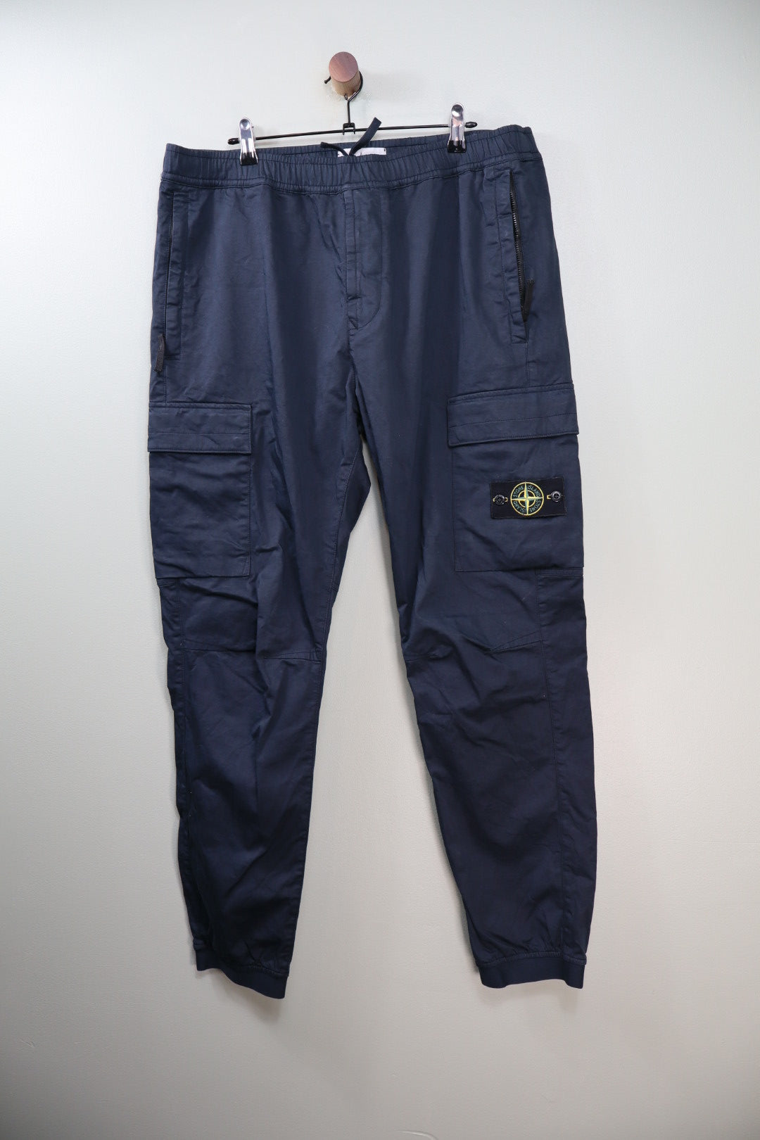 Stone Island Navy RE-T Cargo Bottoms