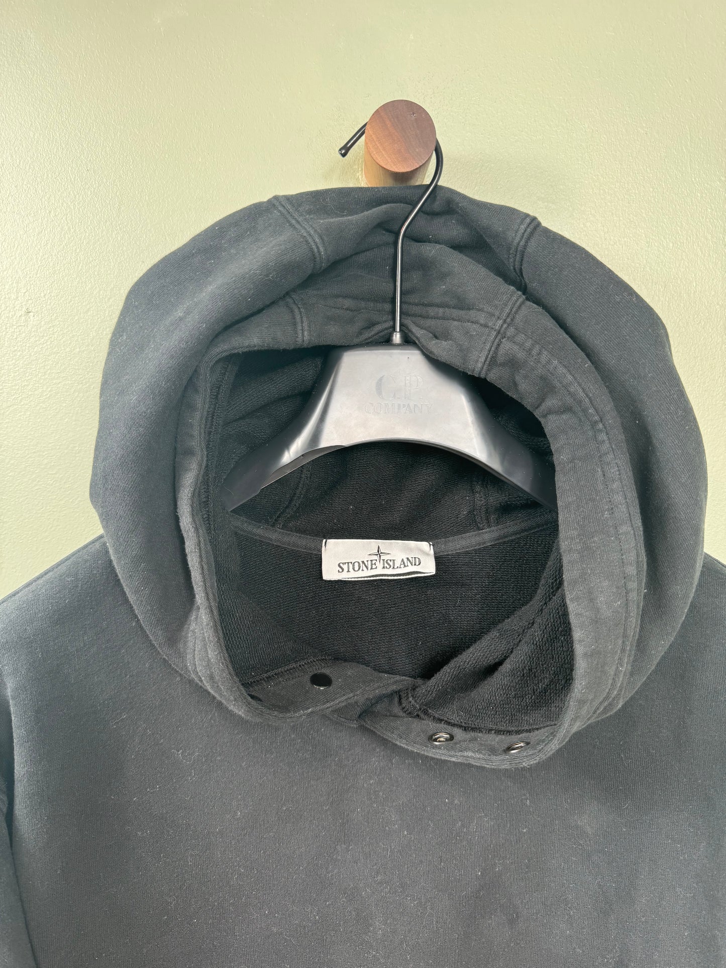 Stone Island Black Hoodie