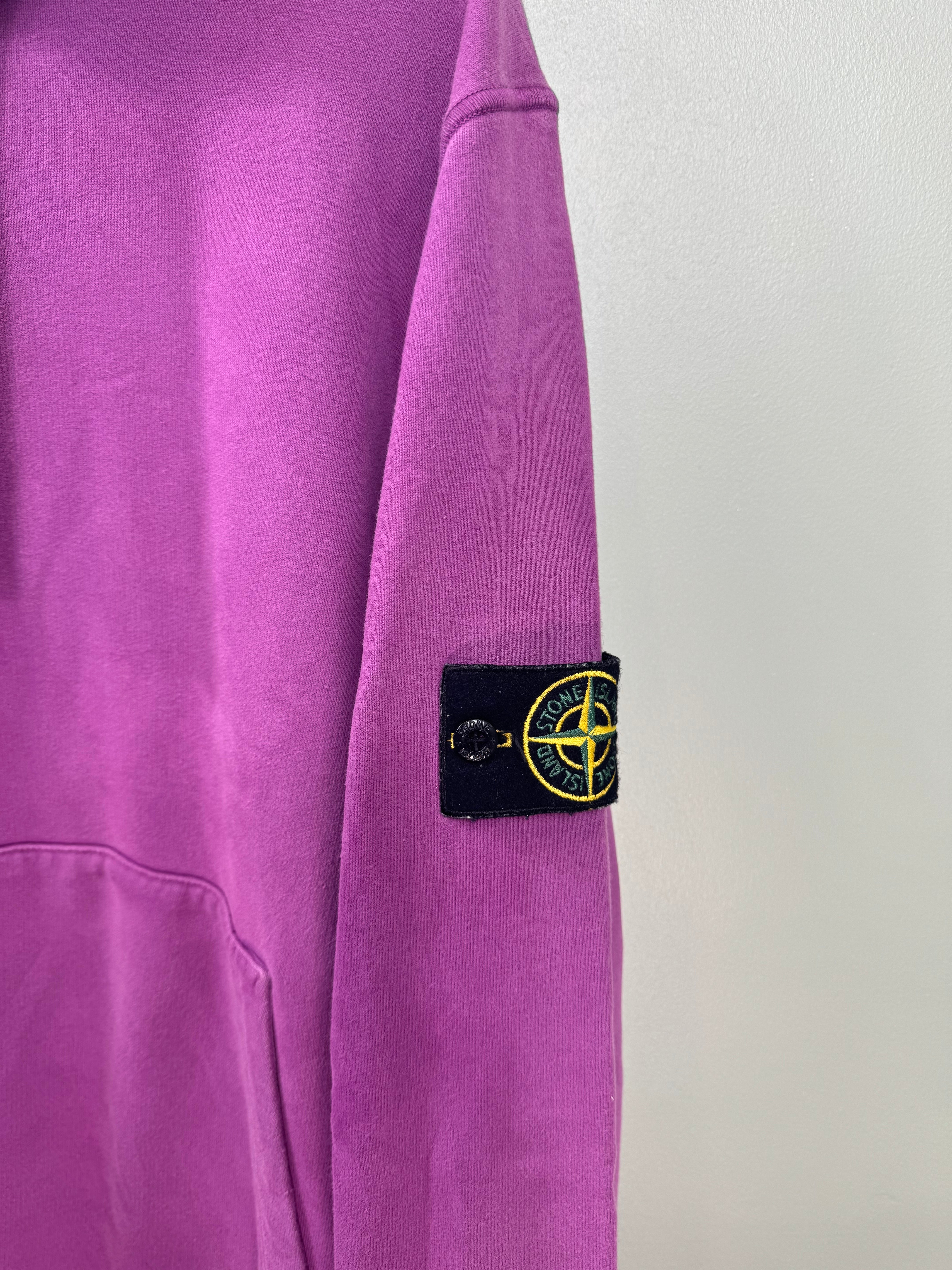 Stone Island Purple Hoodie