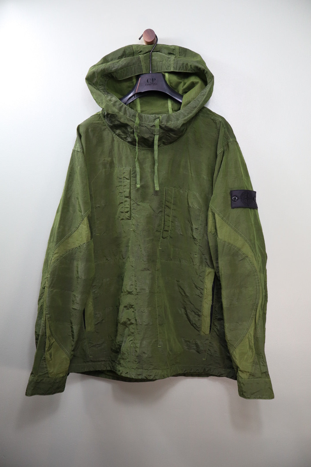 Stone Island Khaki Shadow Project Nylon Metal Smock