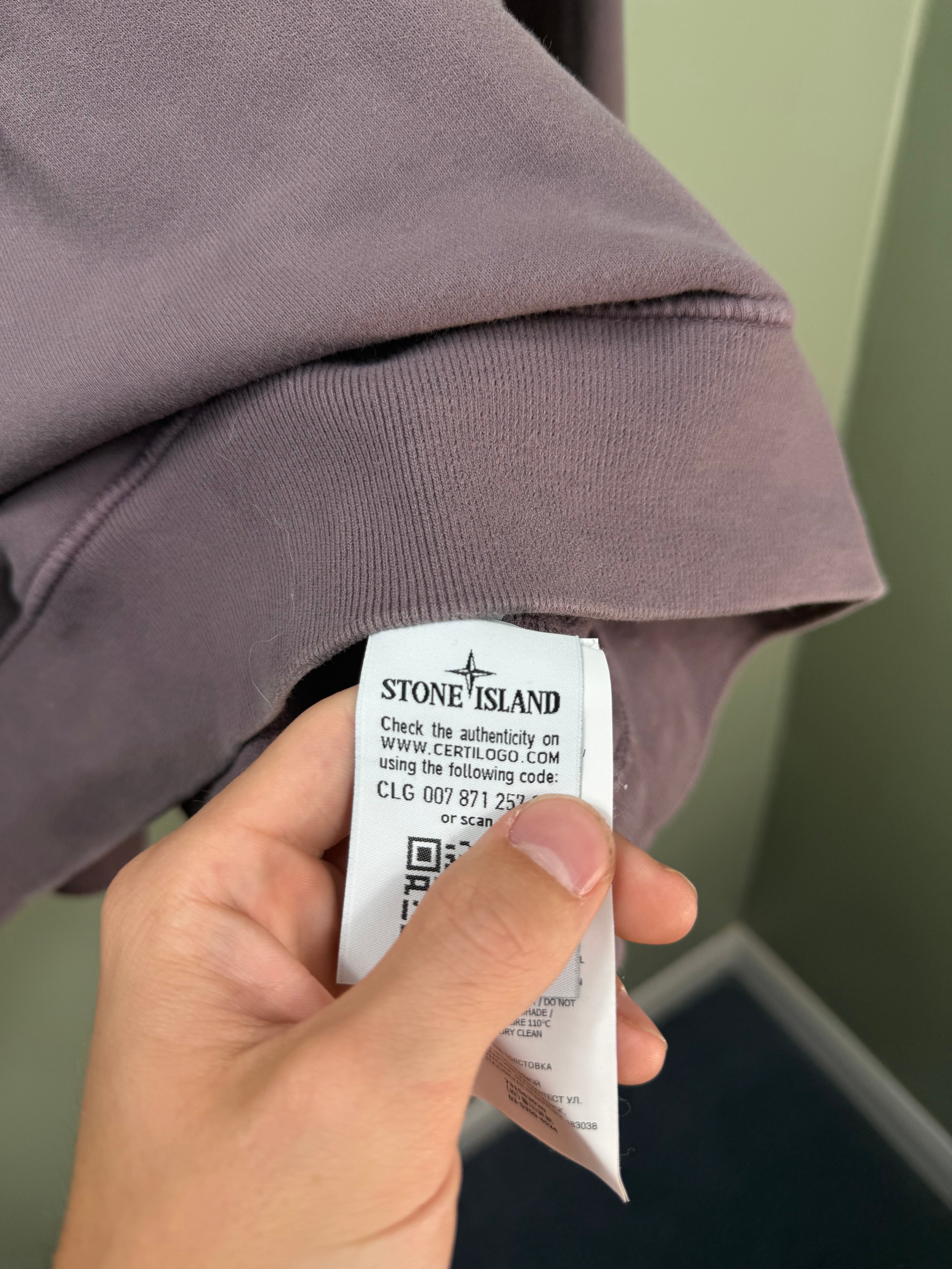 Stone Island Purple Jumper