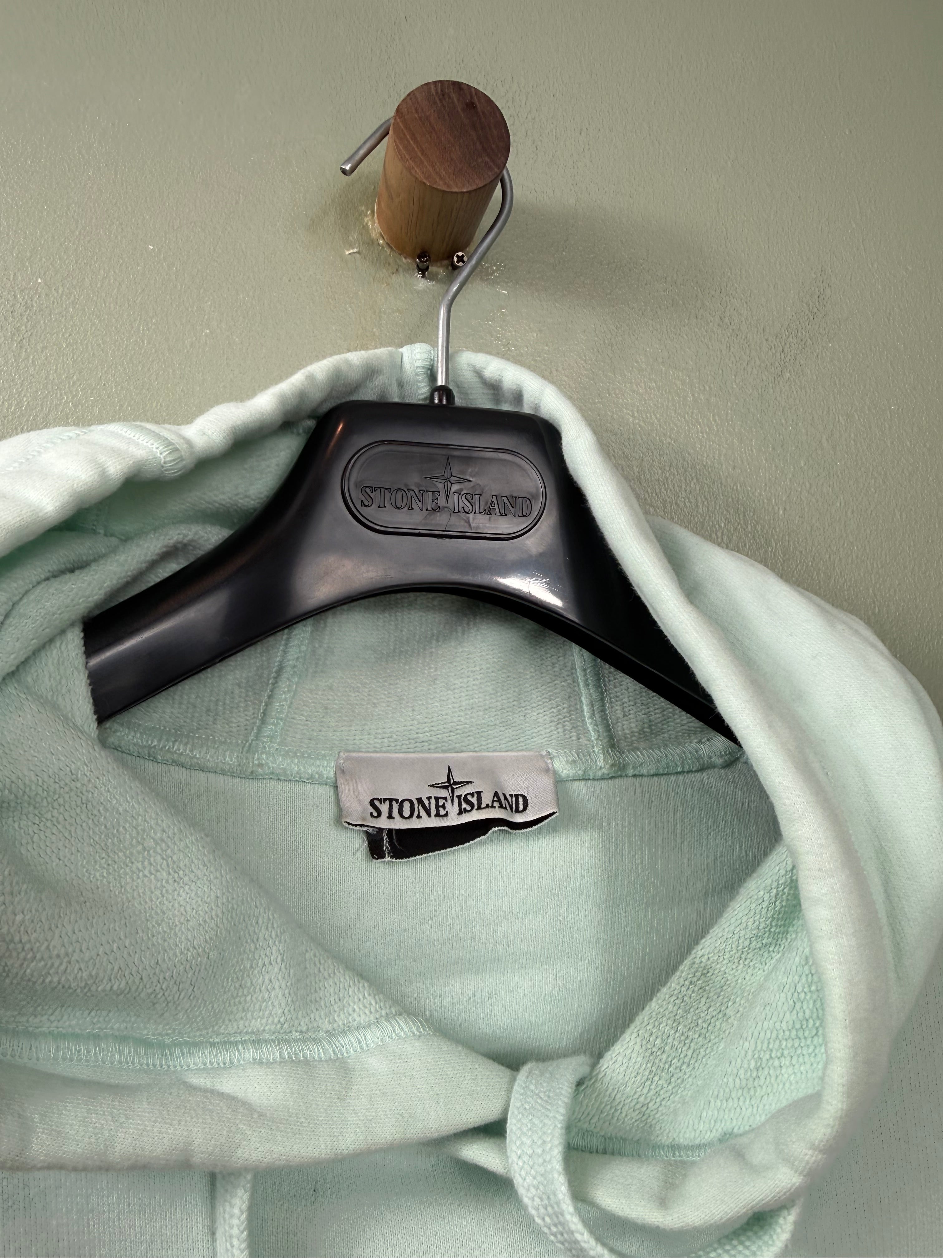 Stone Island Mint Green Hoodie
