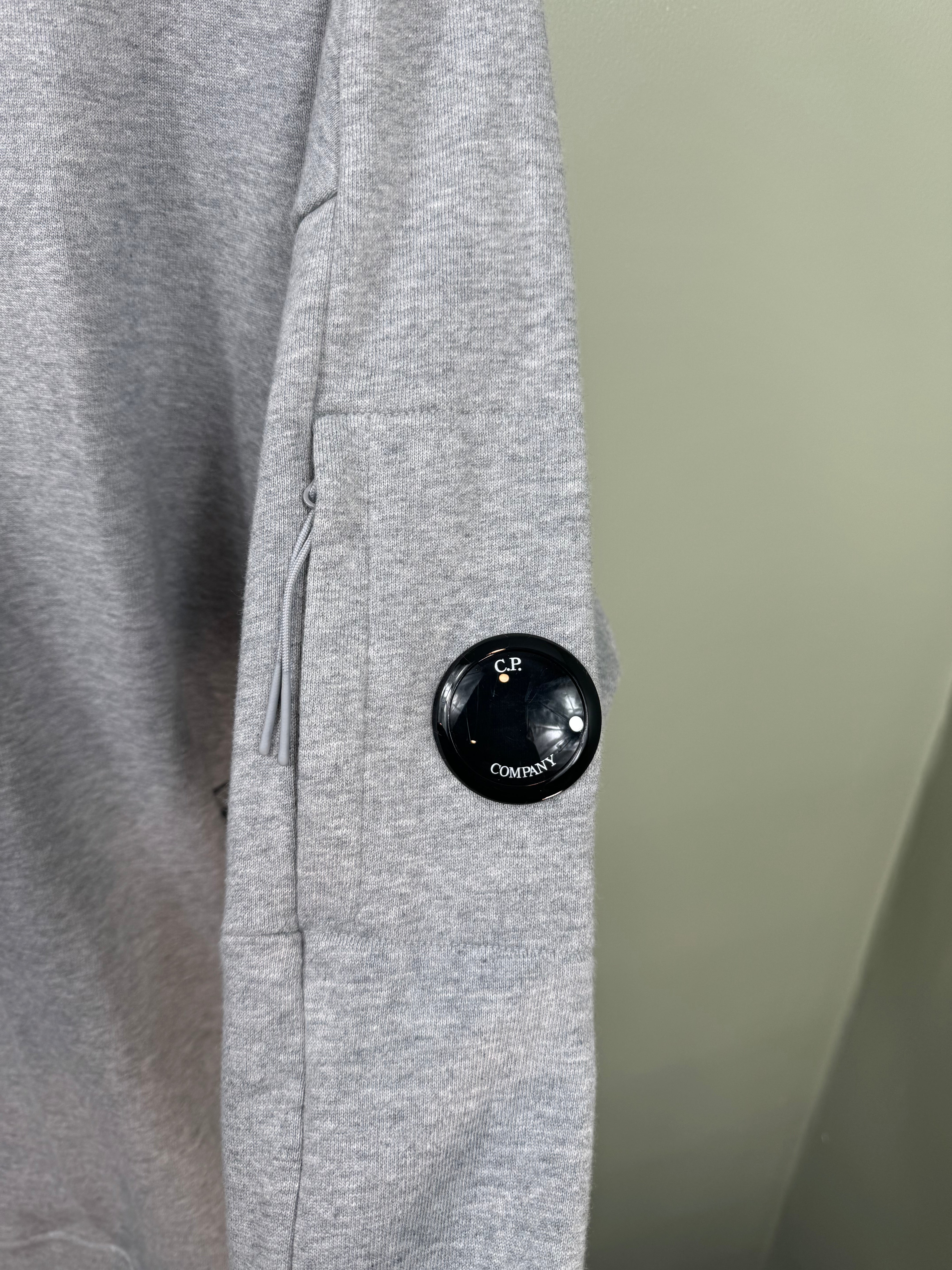 CP Company Grey 1/4 Zip Jumper
