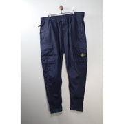 Stone Island Navy RE-T Cargo Bottoms