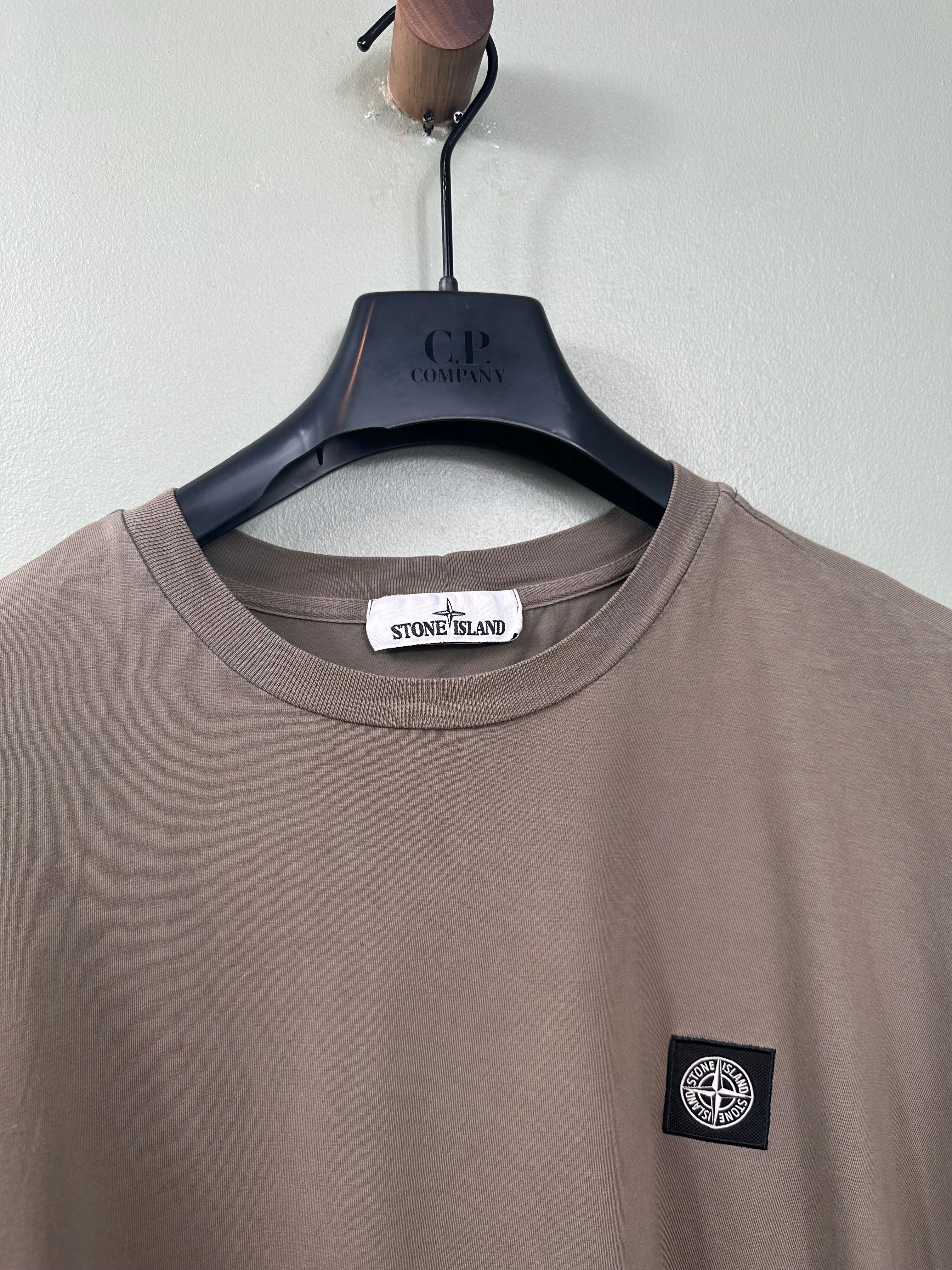 Stone Island Khaki Tee