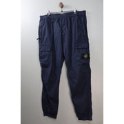 Stone Island Navy RE-T Cargo Bottoms