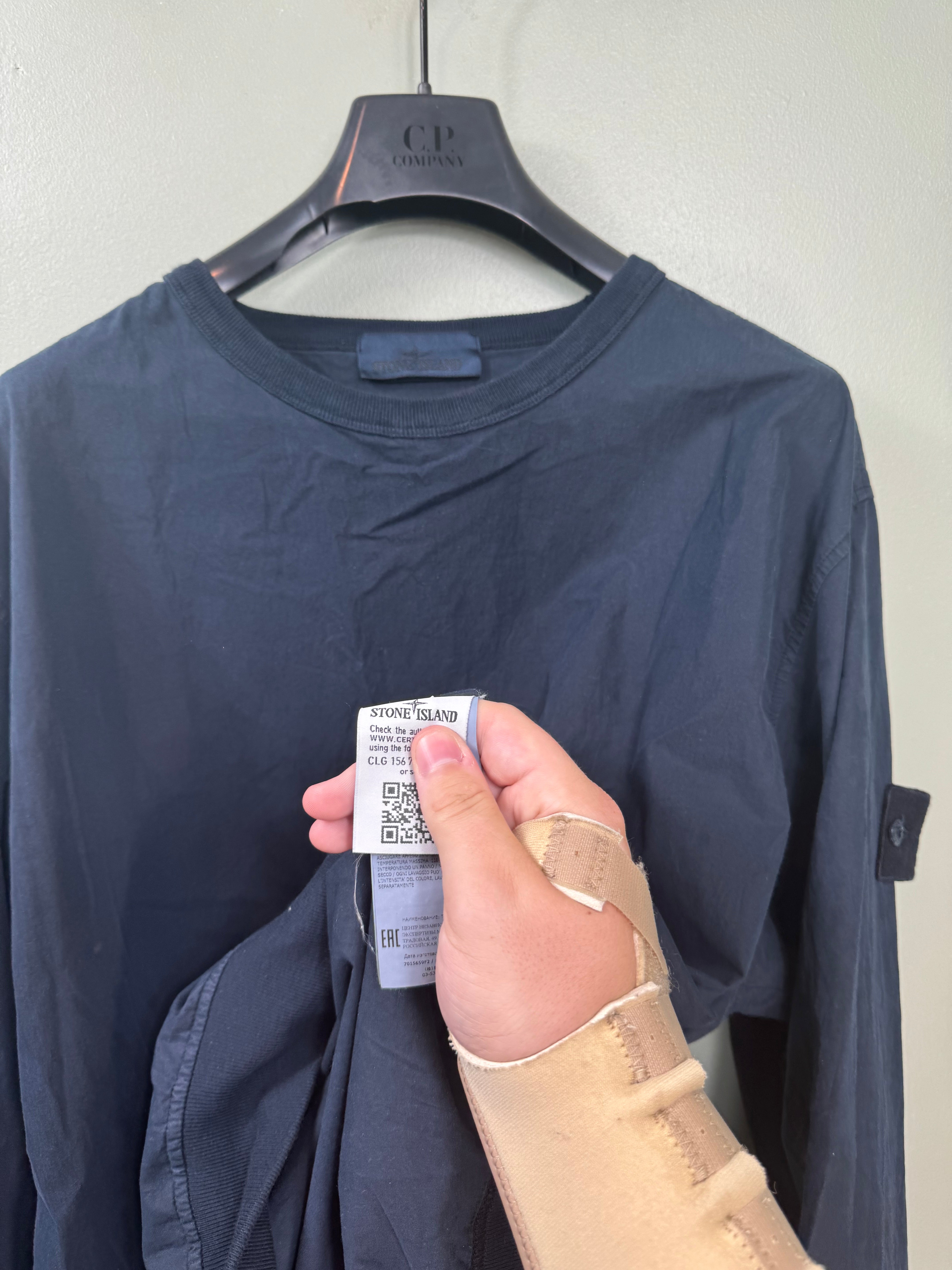 Stone Island Navy Ghost Jumper
