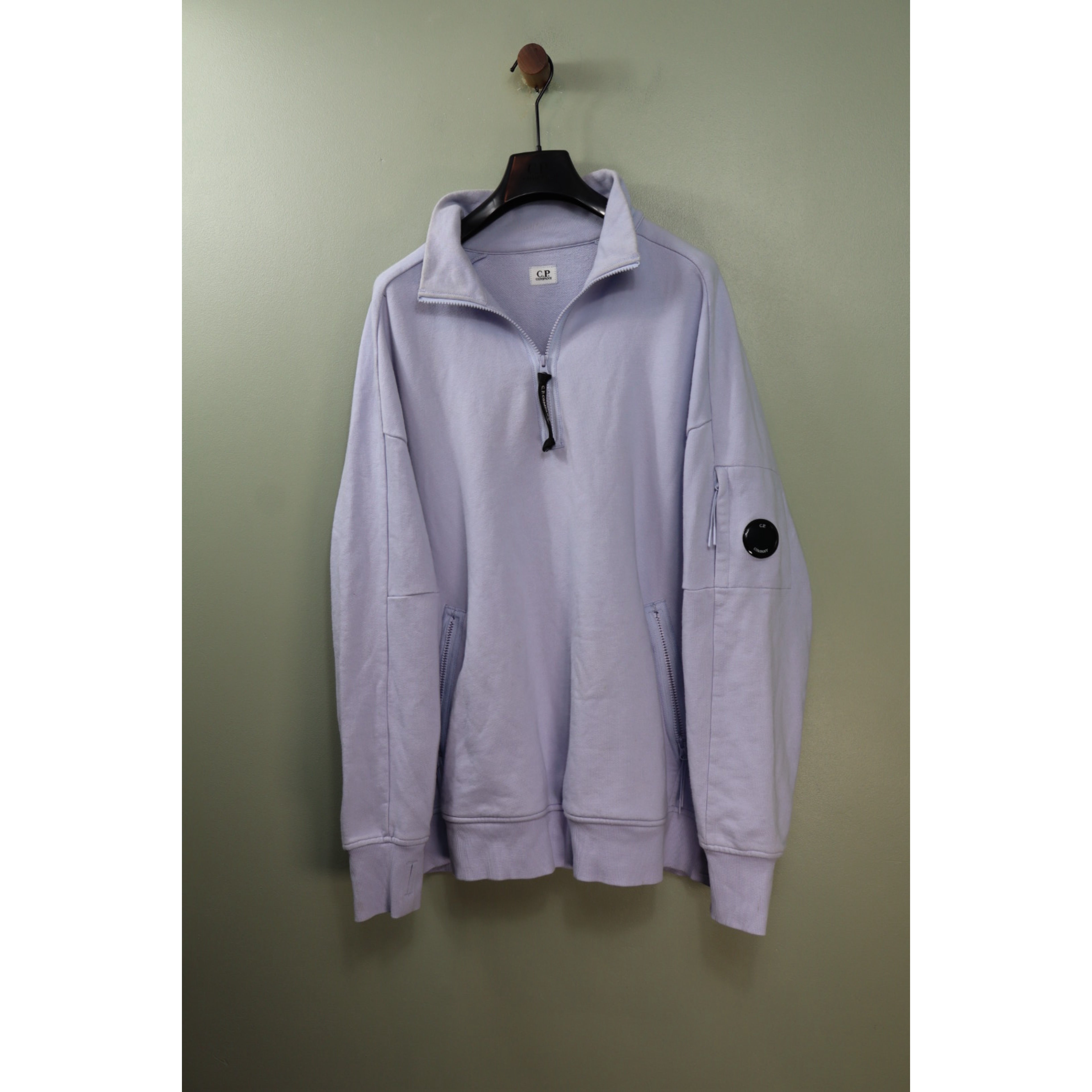C.P. Company Lavender 1/4 Zip Jumper