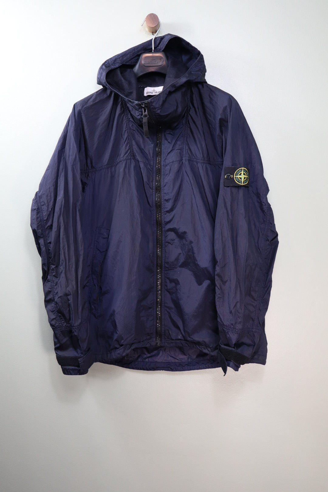 Stone Island Navy Nylon Metal Watro Jacket