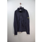 Stone Island Black 1/4 Zip Smock Jumper