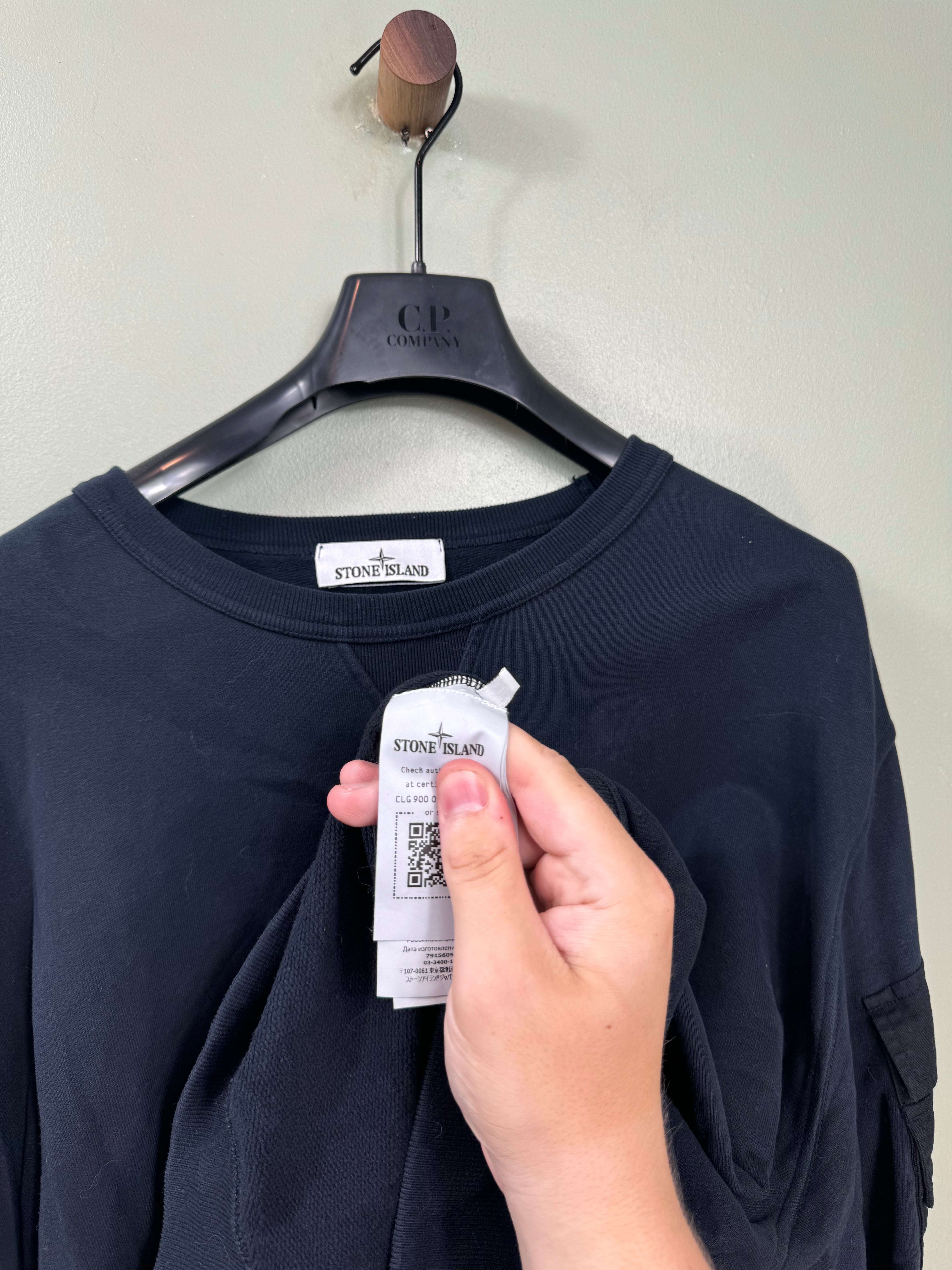 Stone Island Navy Jumper