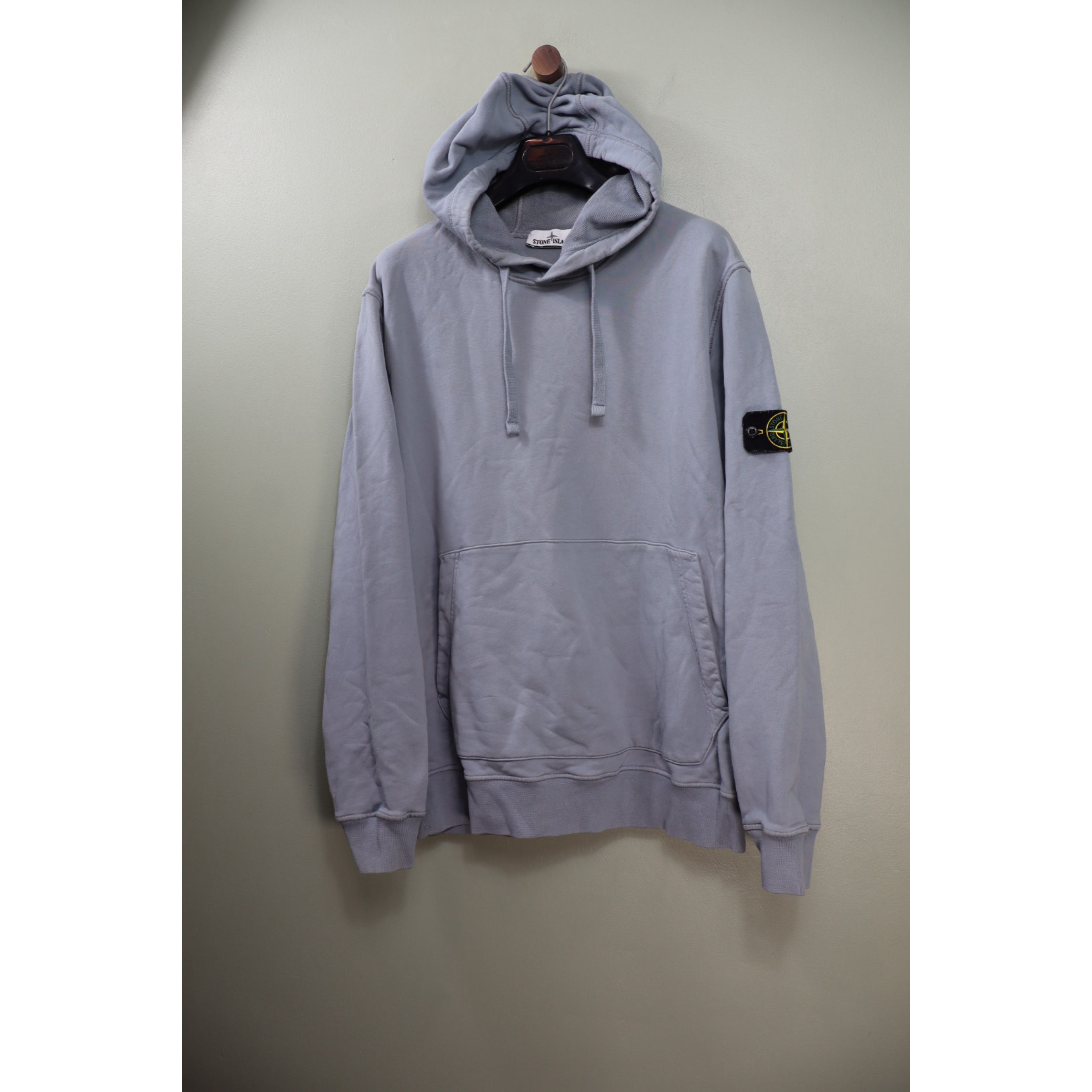 Stone Island Pastel Blue Hoodie