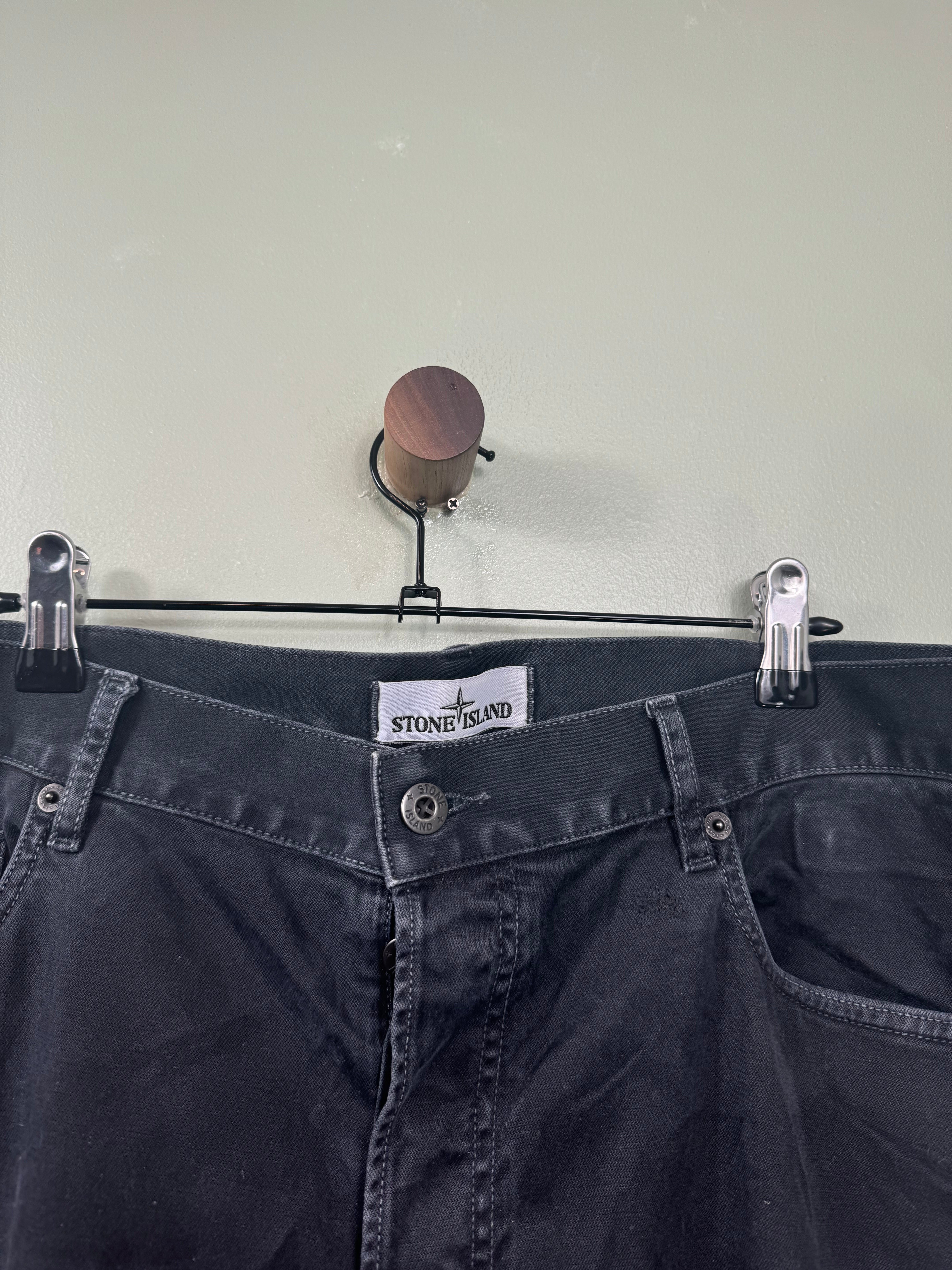 Stone Island Black SL Chinos