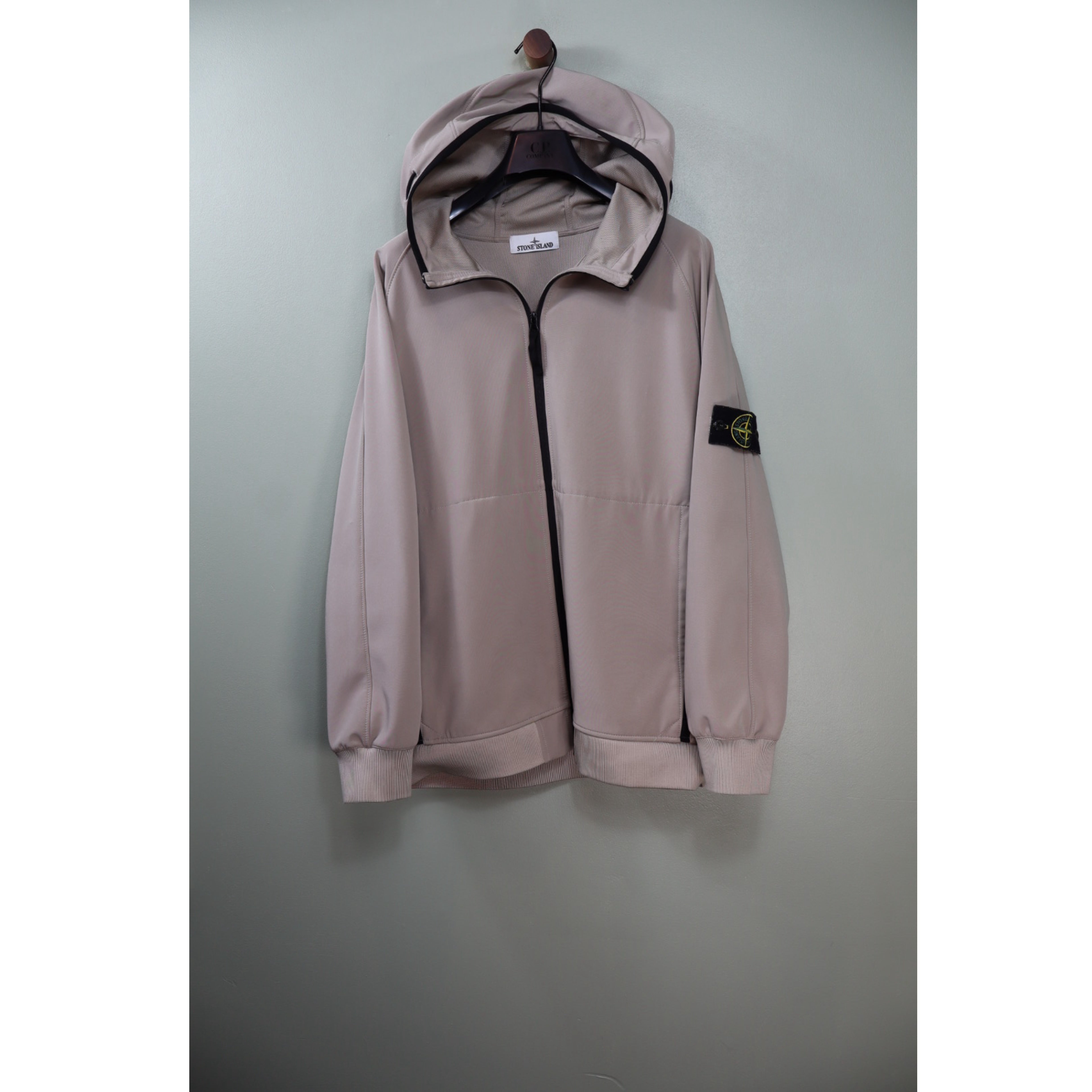 Stone Island Beige Soft Shell Jacket