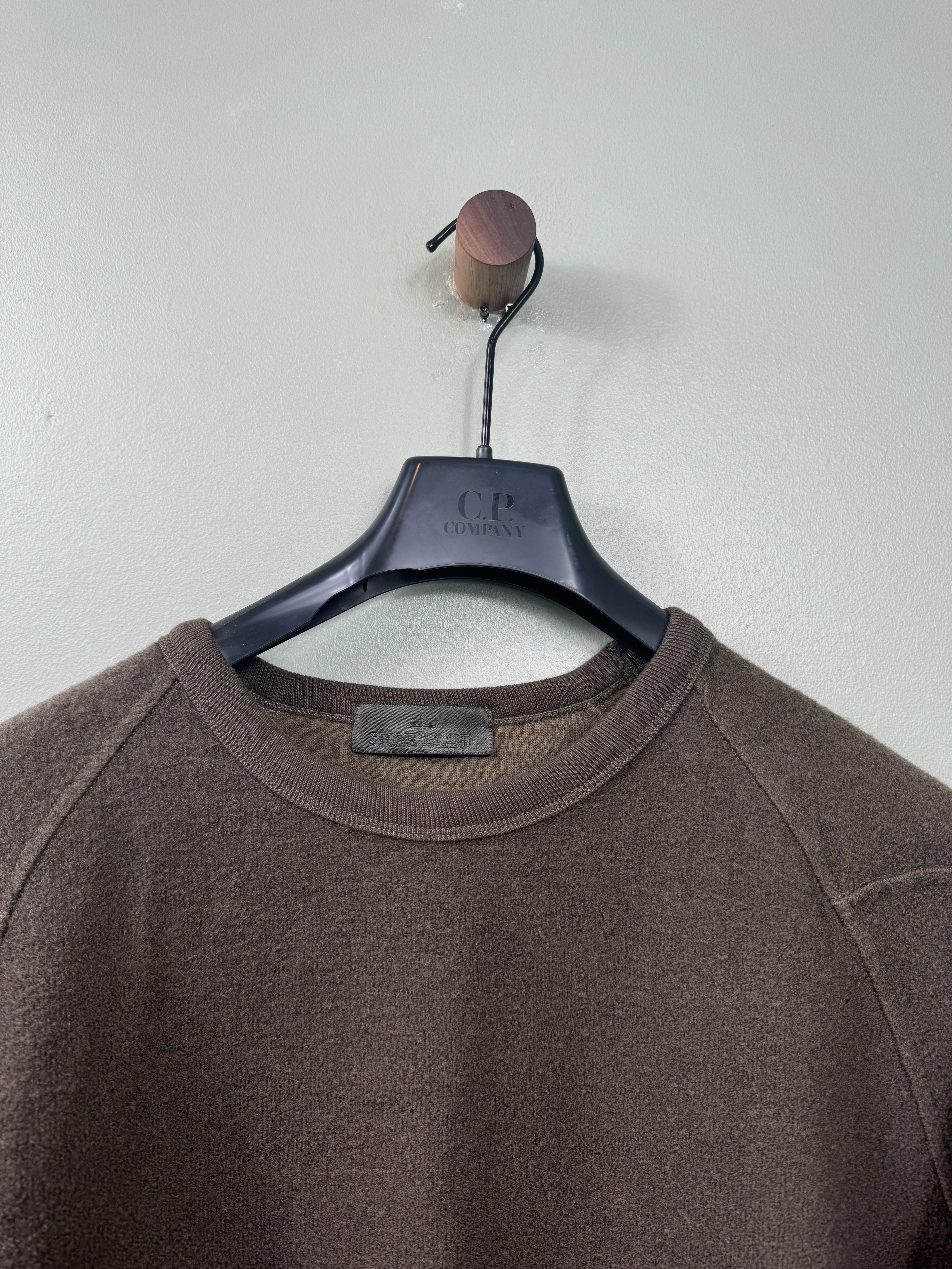 Stone Island Khaki Ghost Knit Jumper