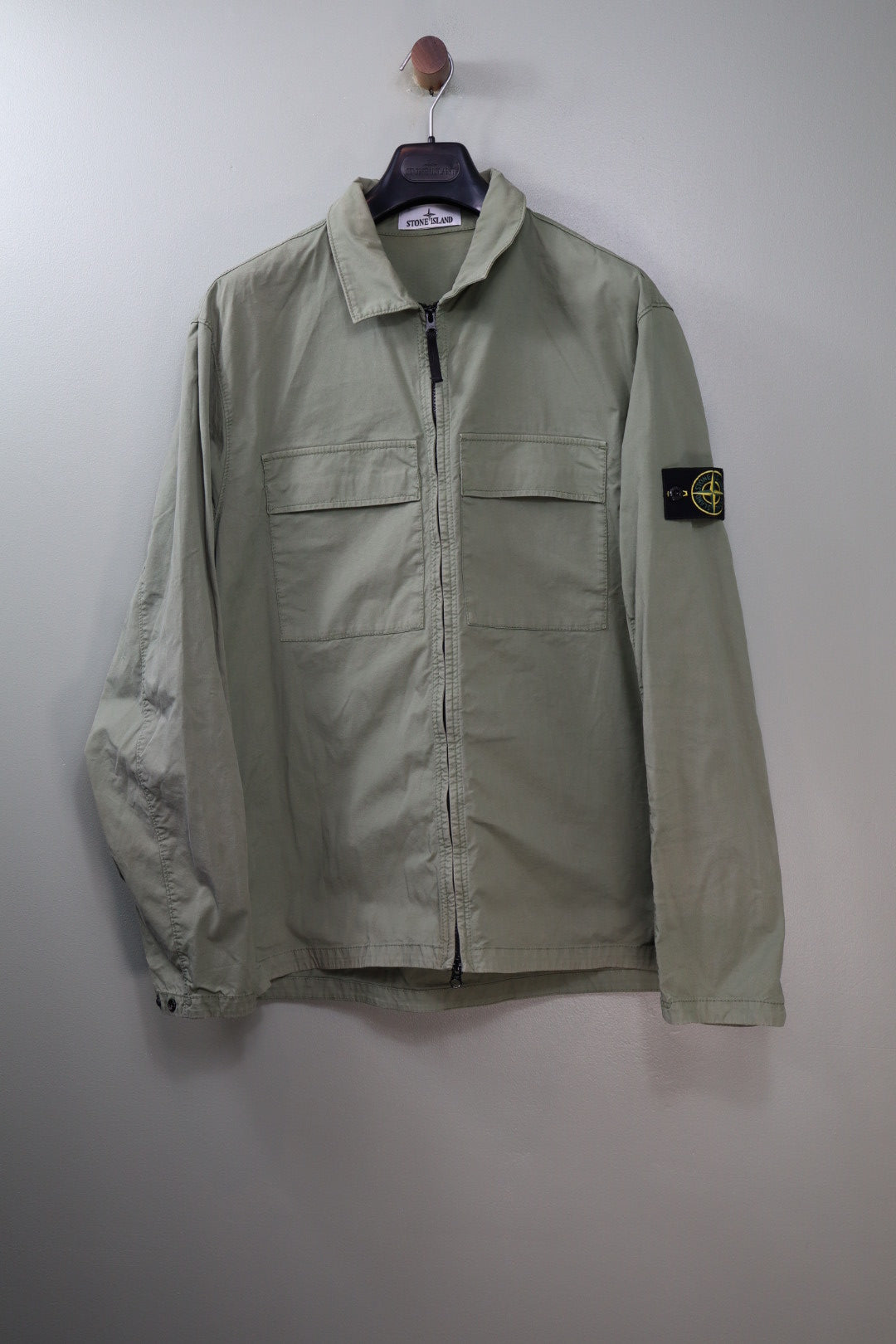 Stone Island Khaki Overshirt