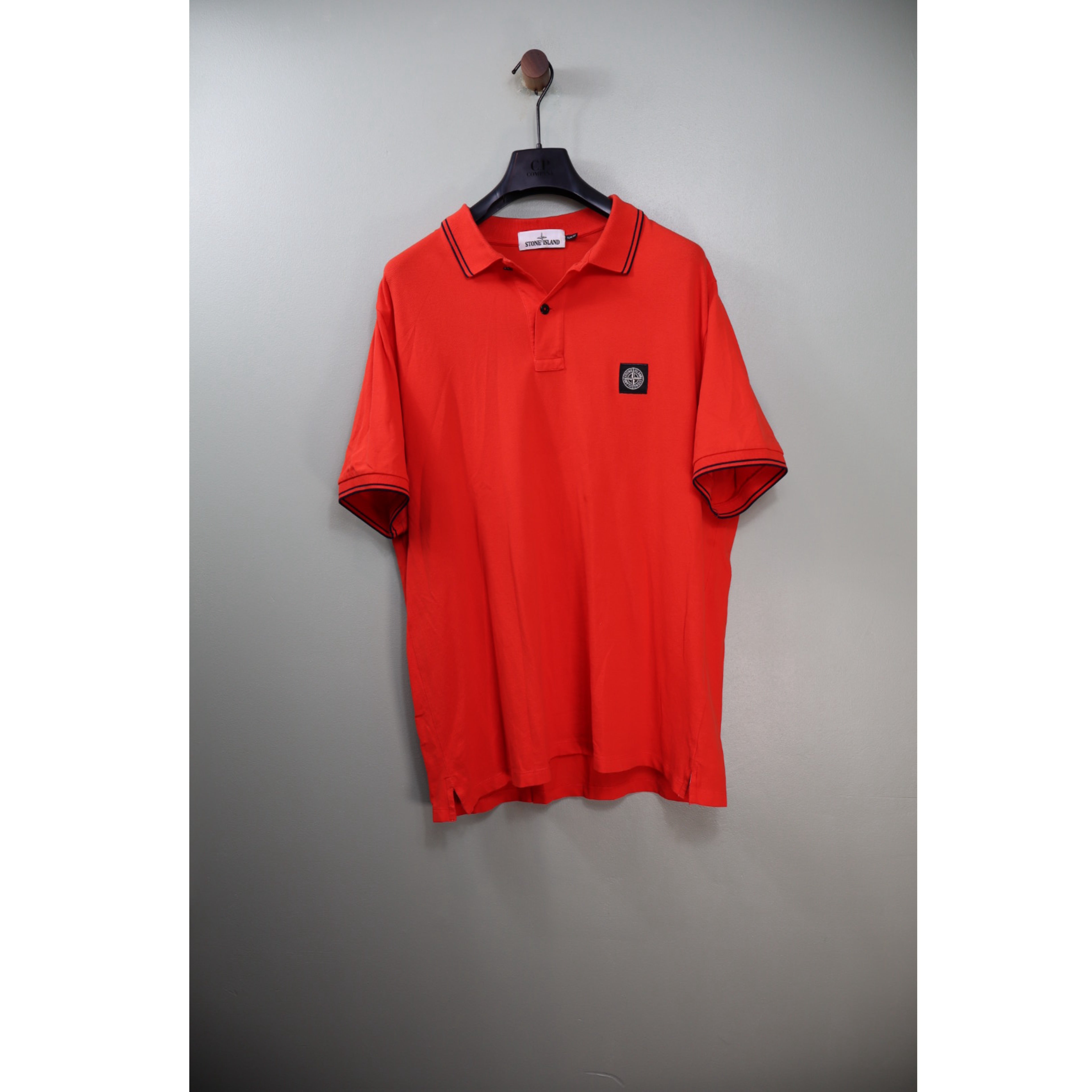 Stone Island Red Slim Fit Polo