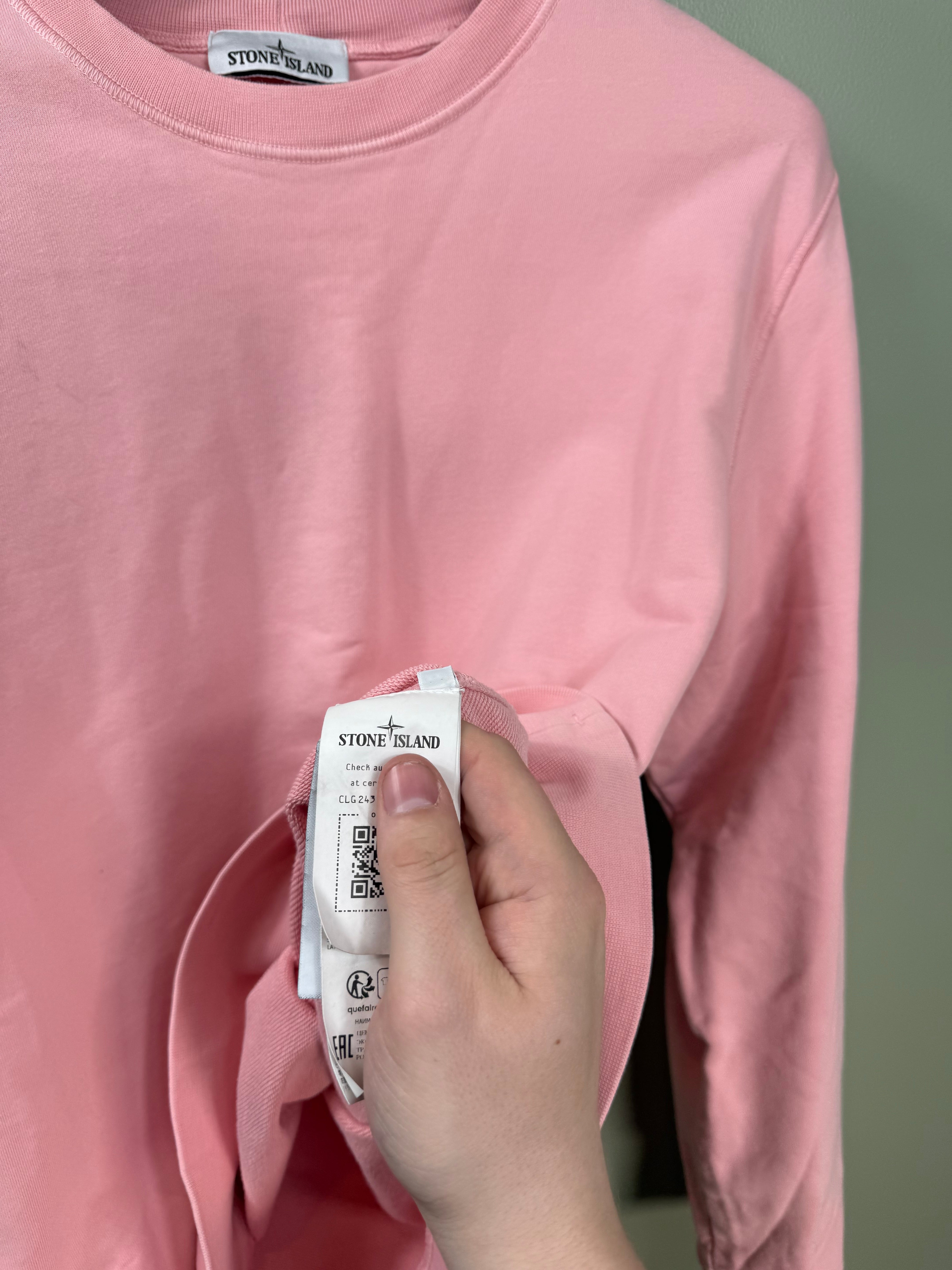 Stone Island Pink Jumper