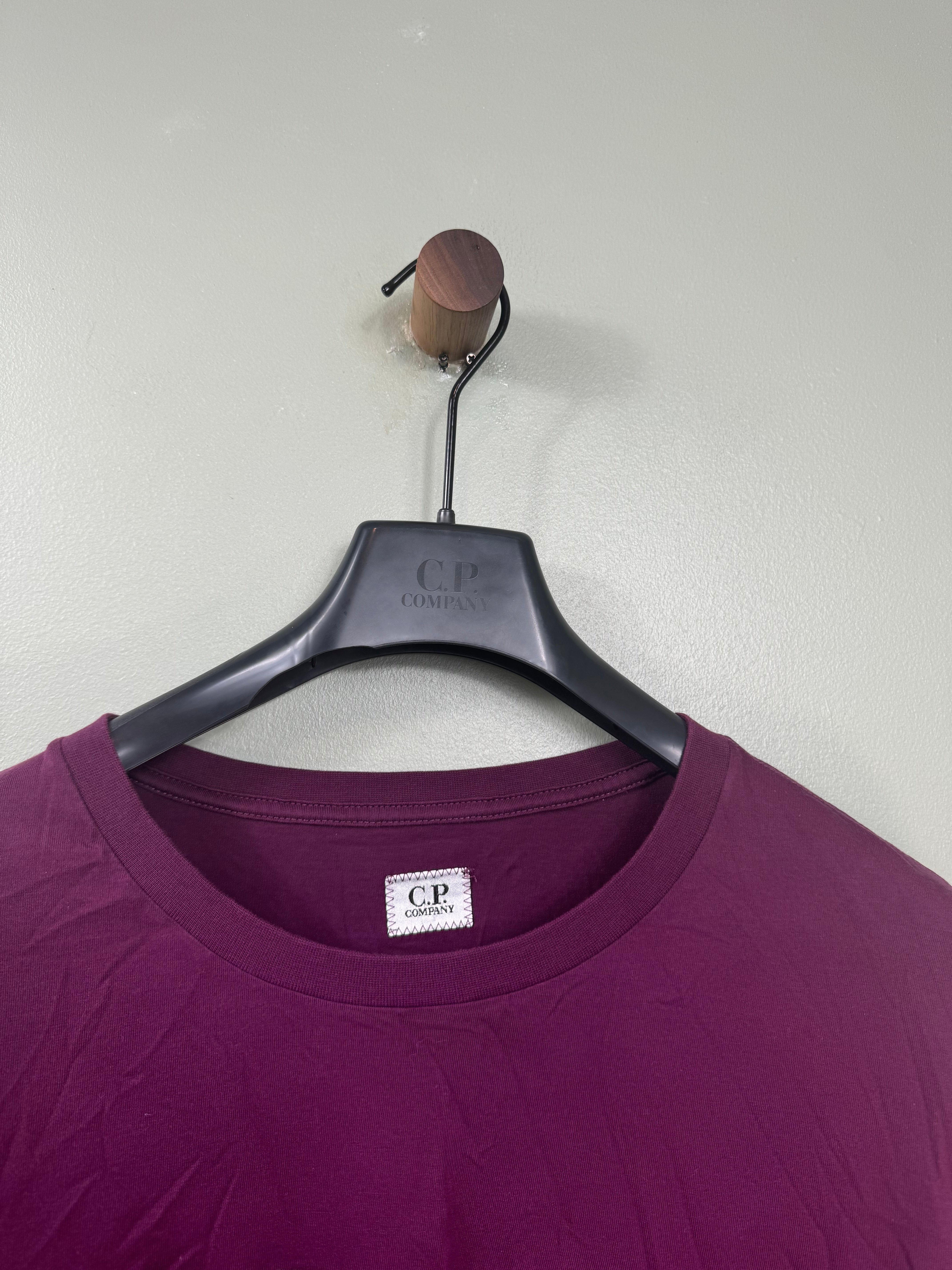 C.P. Company Burgundy T-Shirt