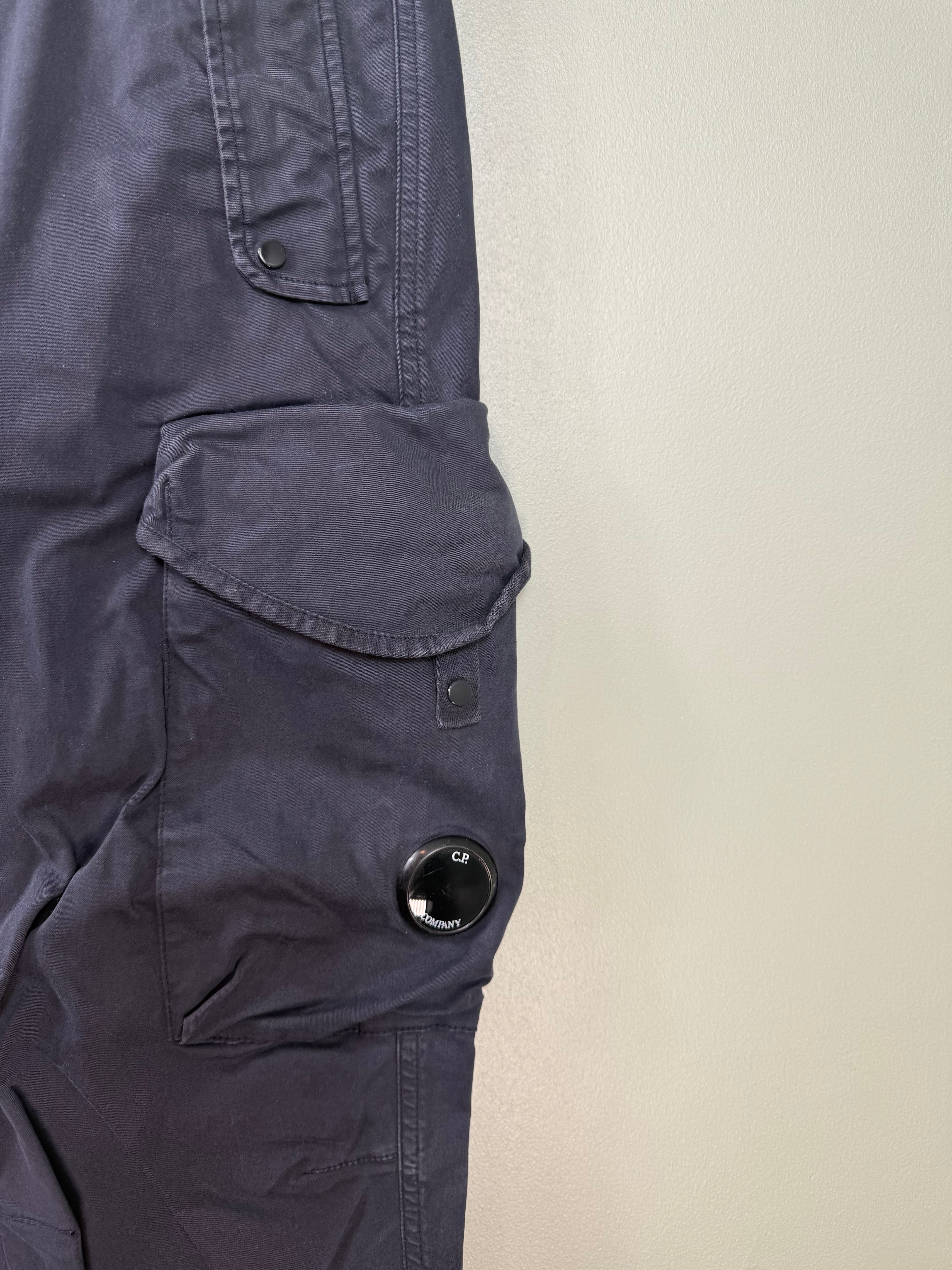 C.P. Company Navy Cargo Bottoms