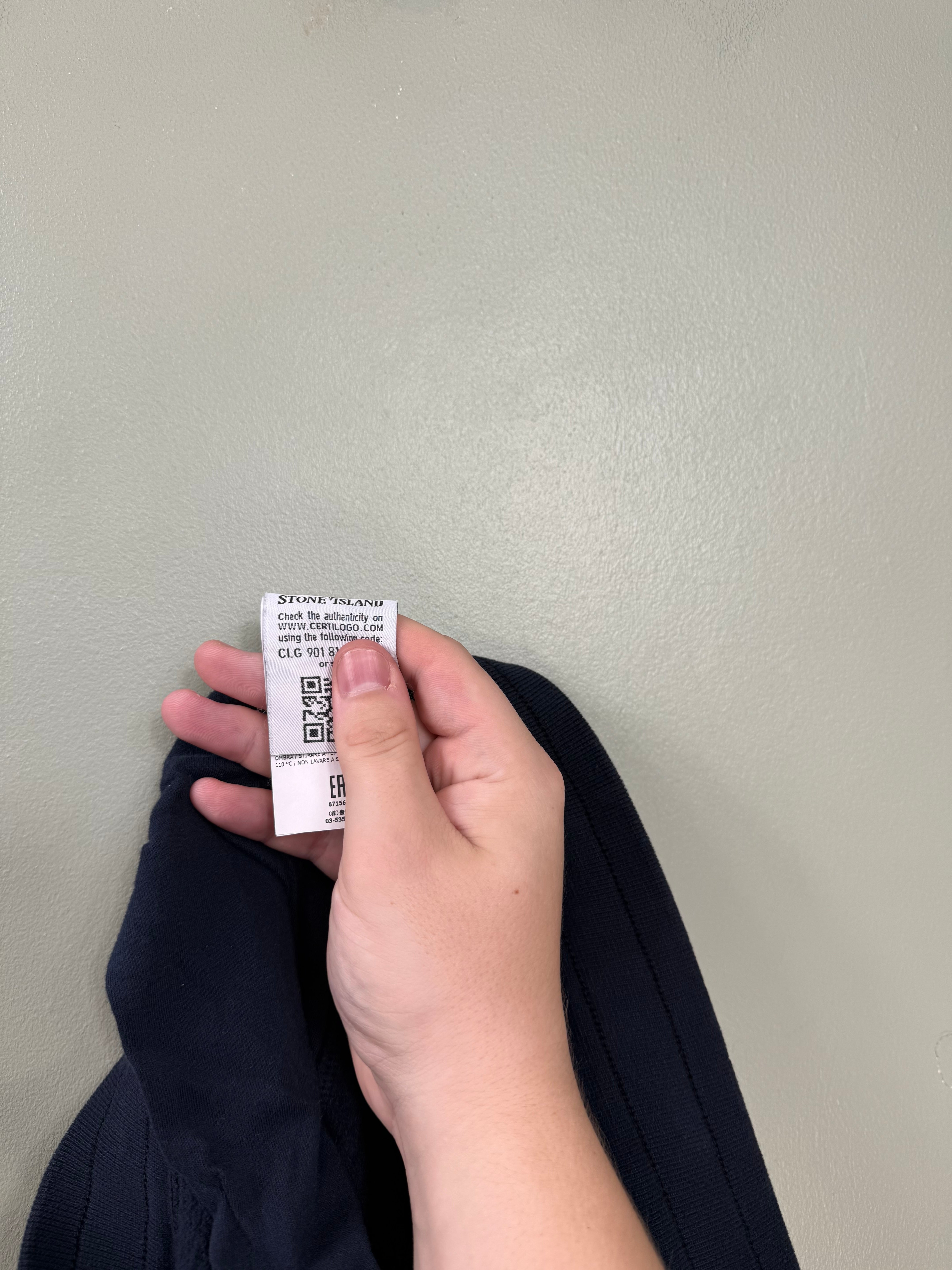 Stone Island Navy Joggers