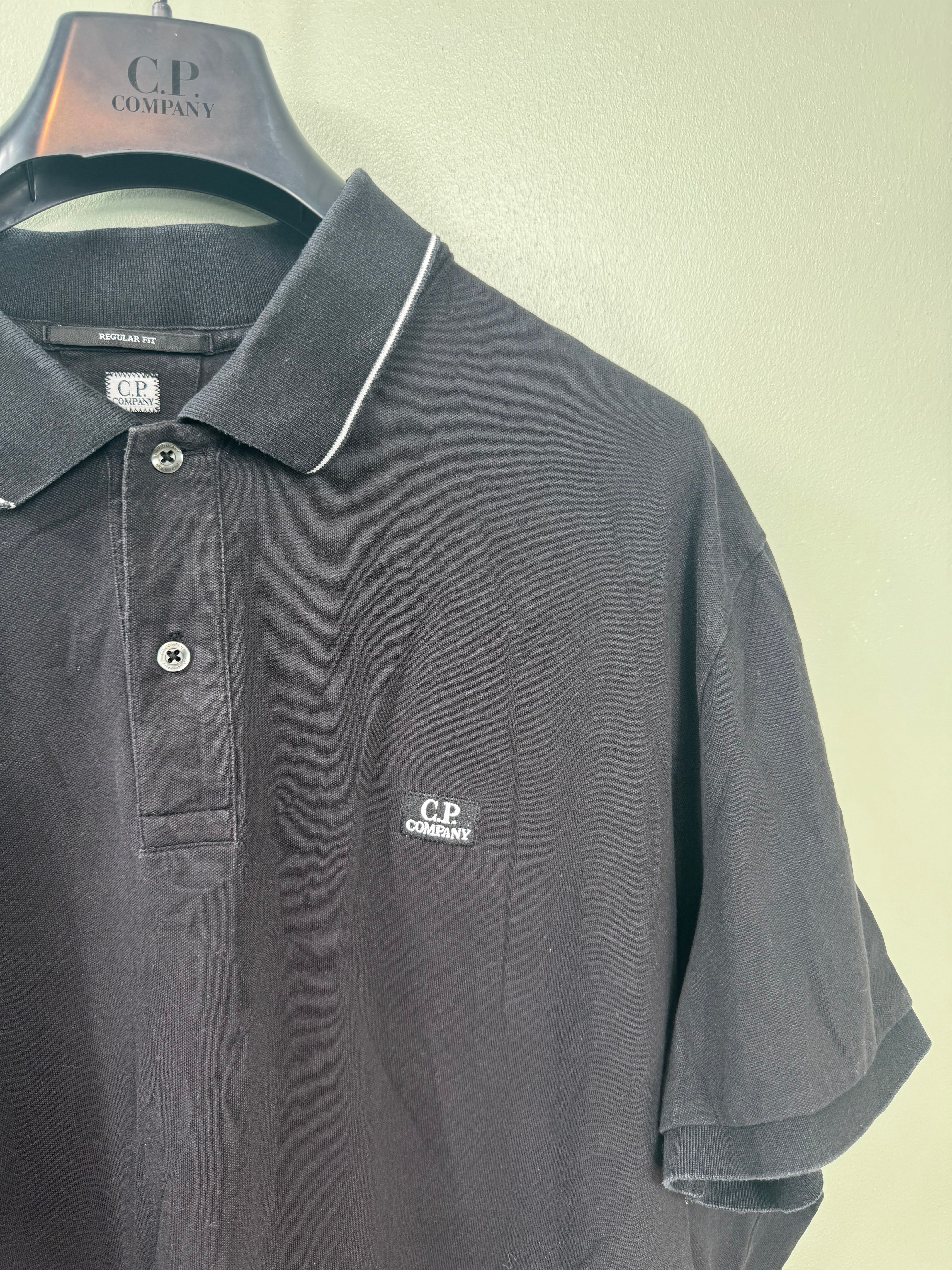 CP Company Black Polo