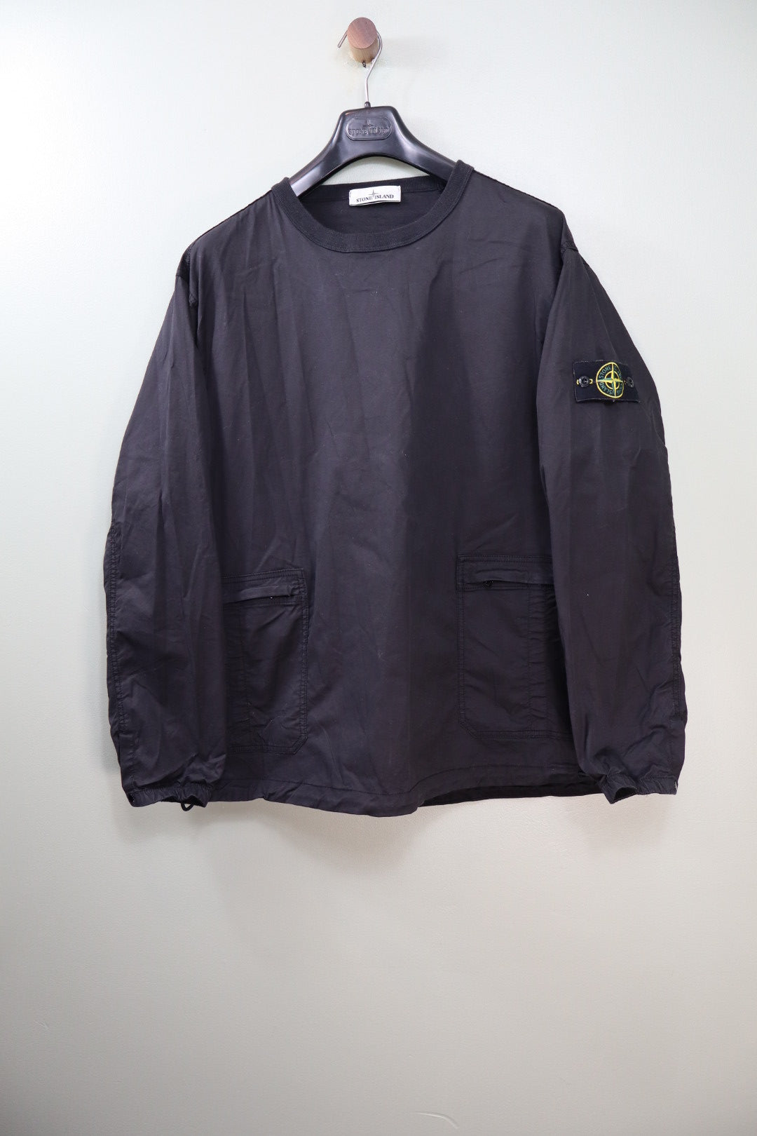Stone Island Black Smock Jumper