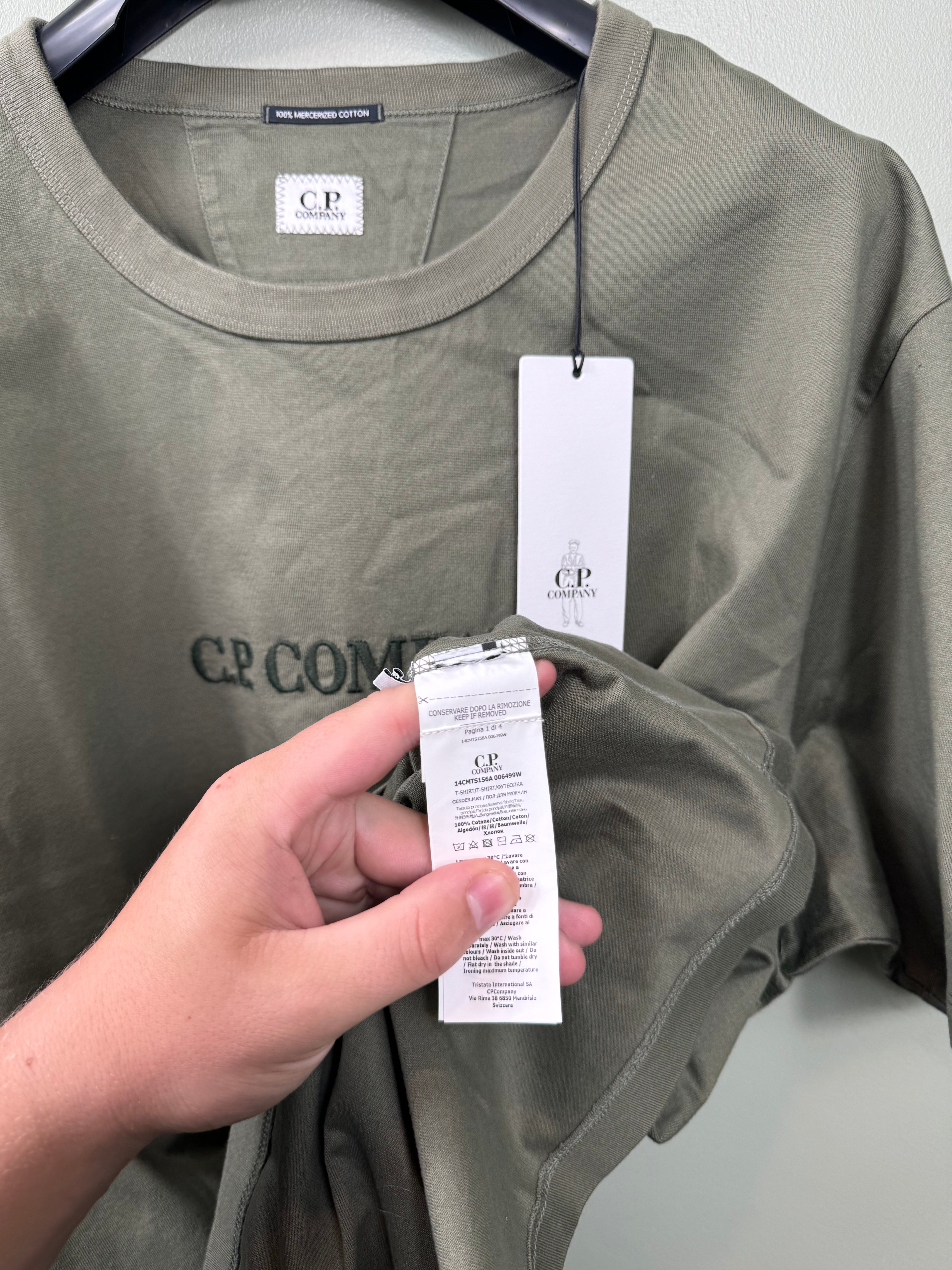 CP Company Khaki Tee