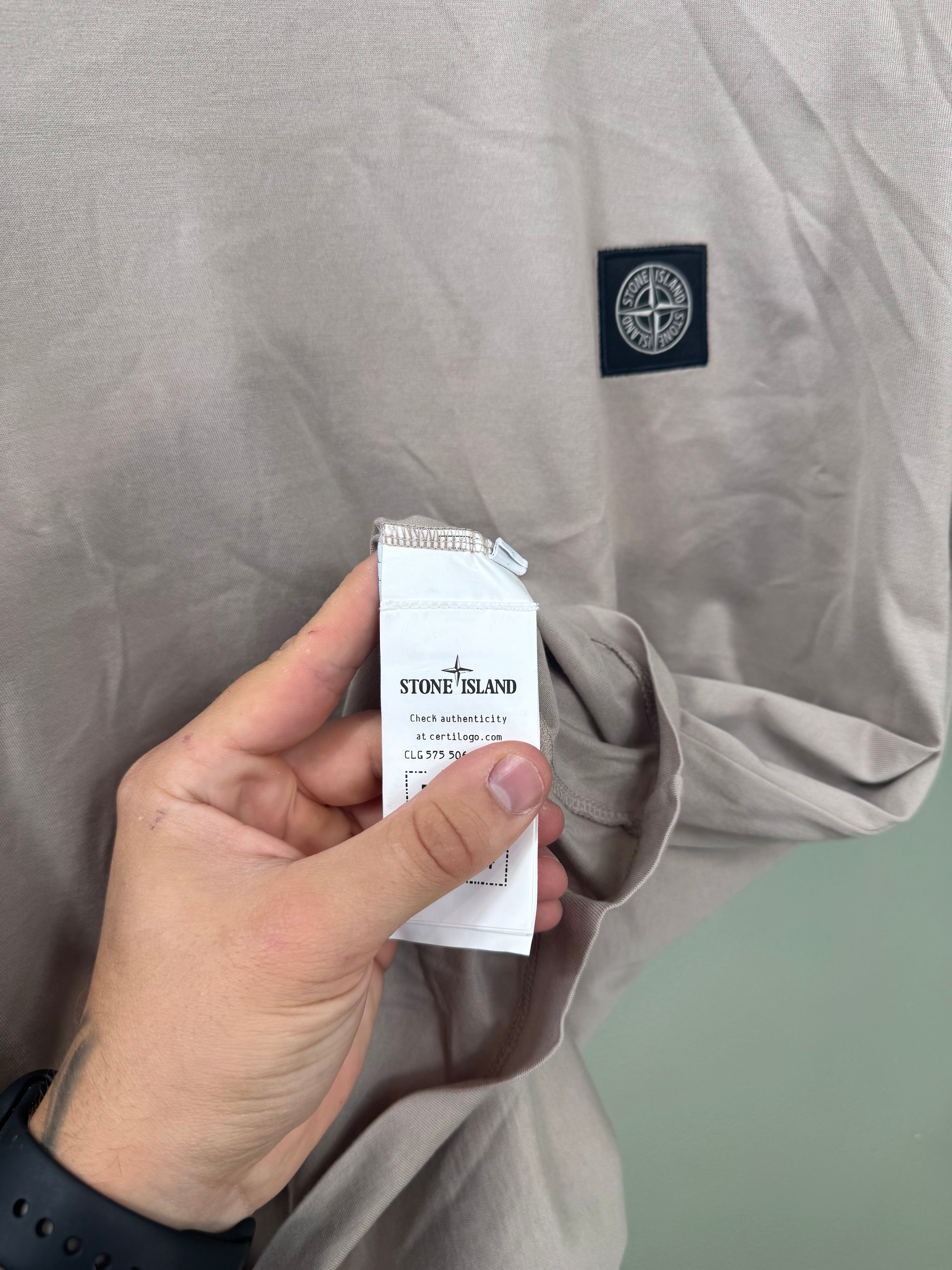 Stone Island Beige T-Shirt