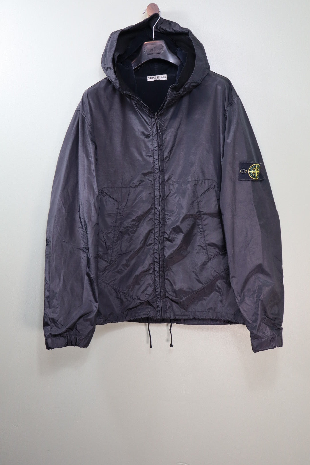Stone Island Black Nylon Shimmer Jacket