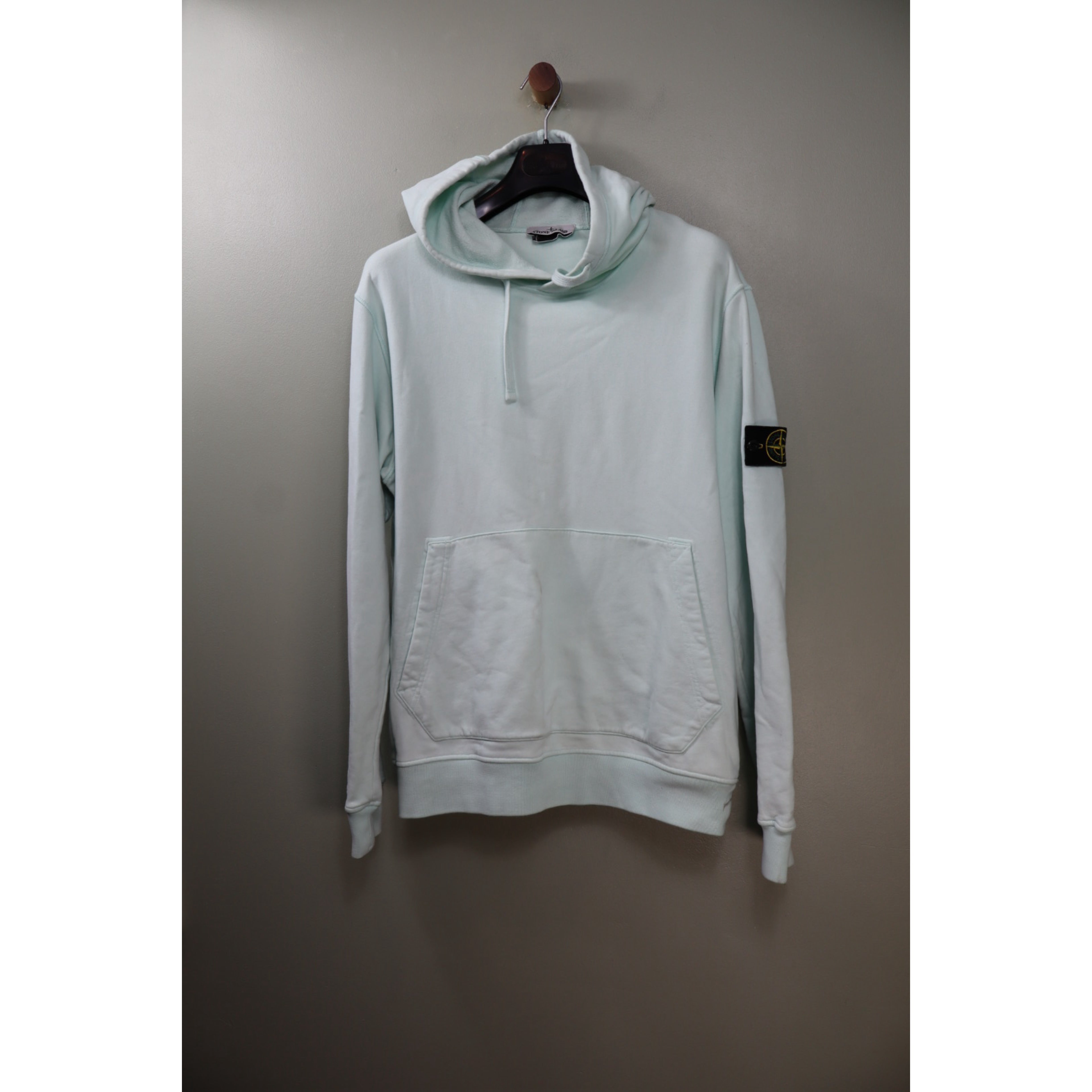 Stone Island Mint Green Hoodie