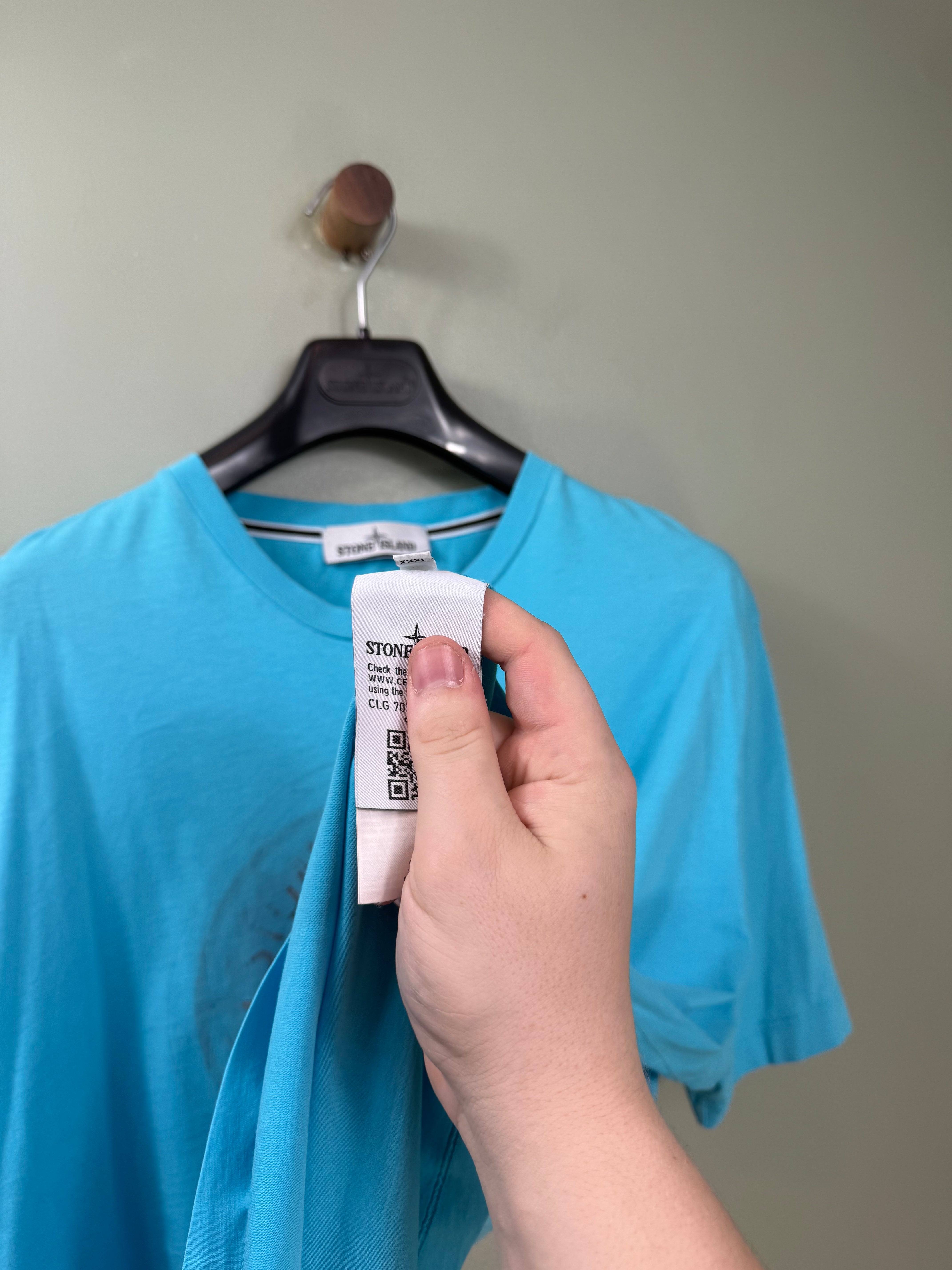 Stone Island Blue T-Shirt