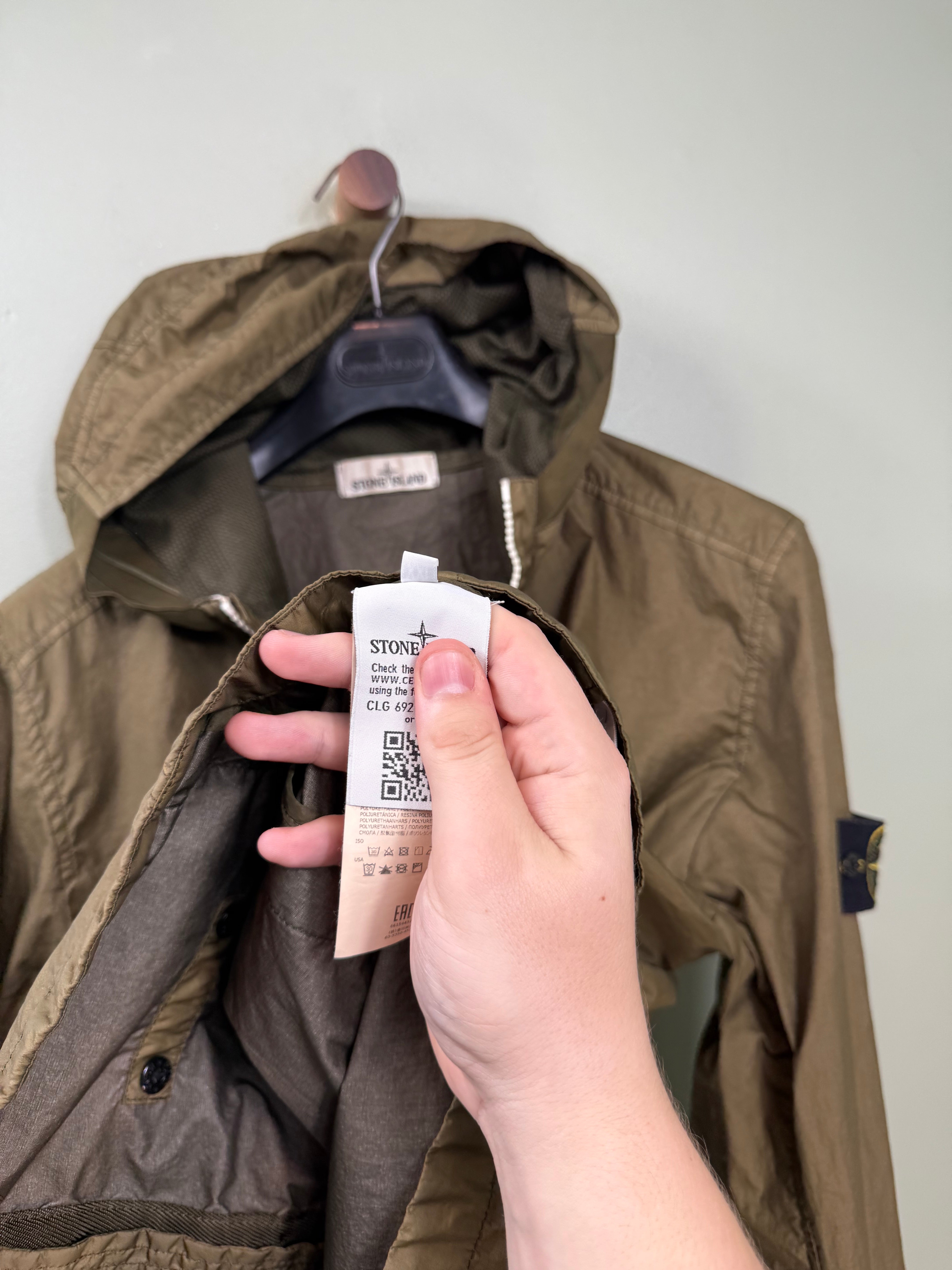 Stone Island Khaki Membrana Jacket