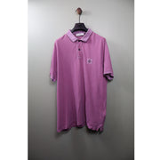 Stone Island Pink Polo Shirt
