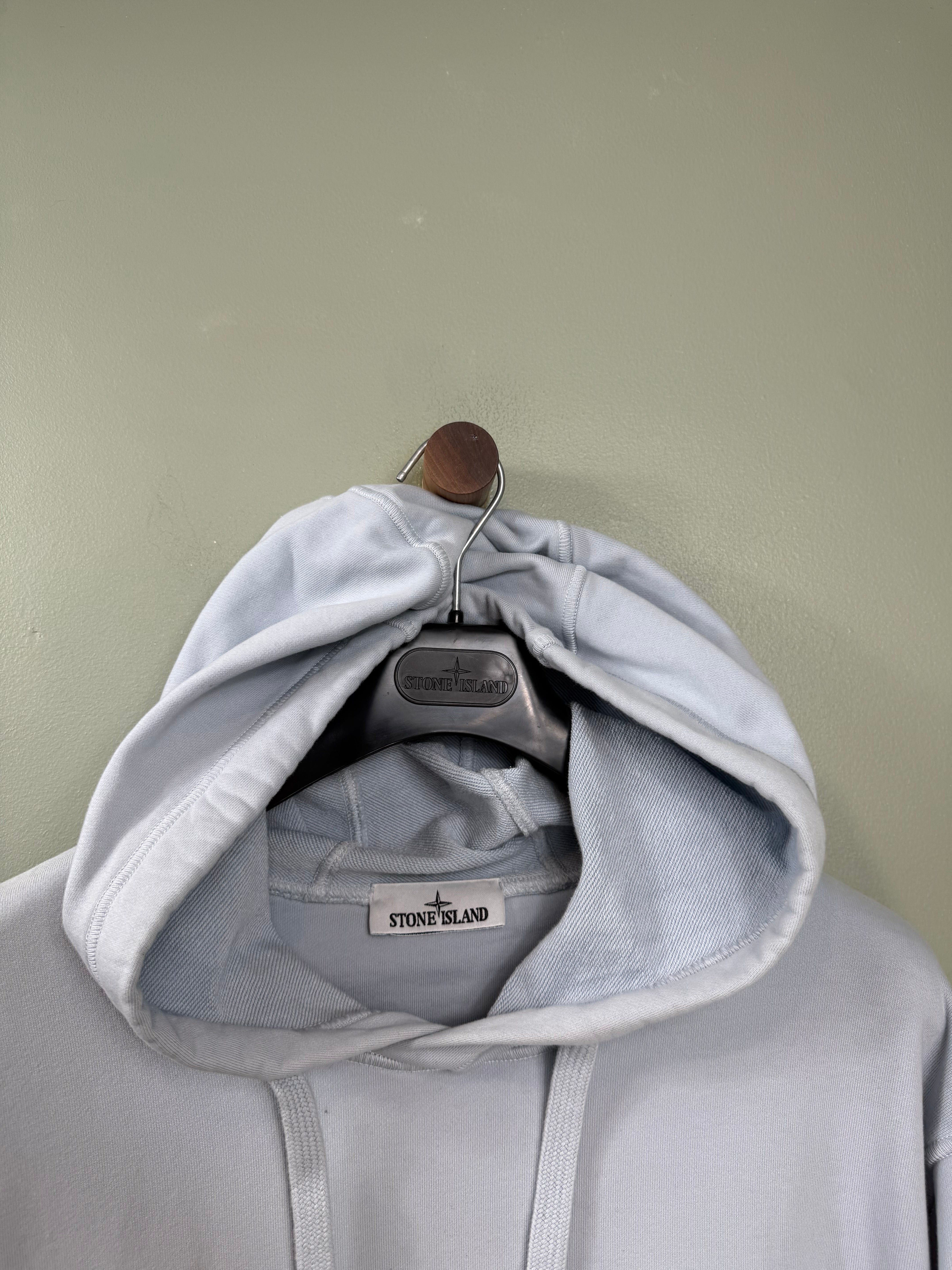 Stone Island Ice Blue Hoodie