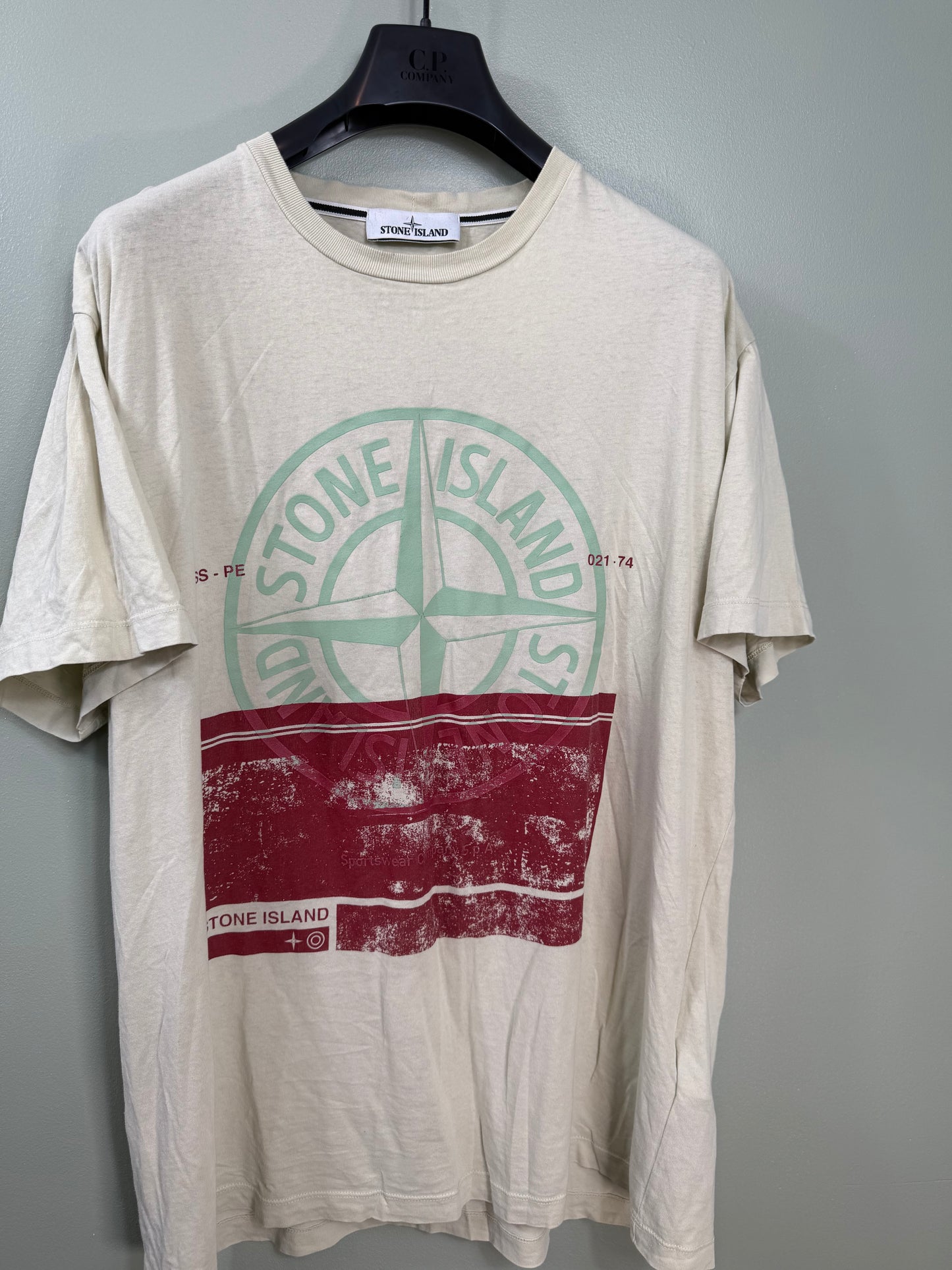 Stone Island Beige T-Shirt