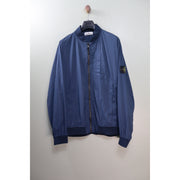 Stone Island Navy Skin Touch Bomber Jacket