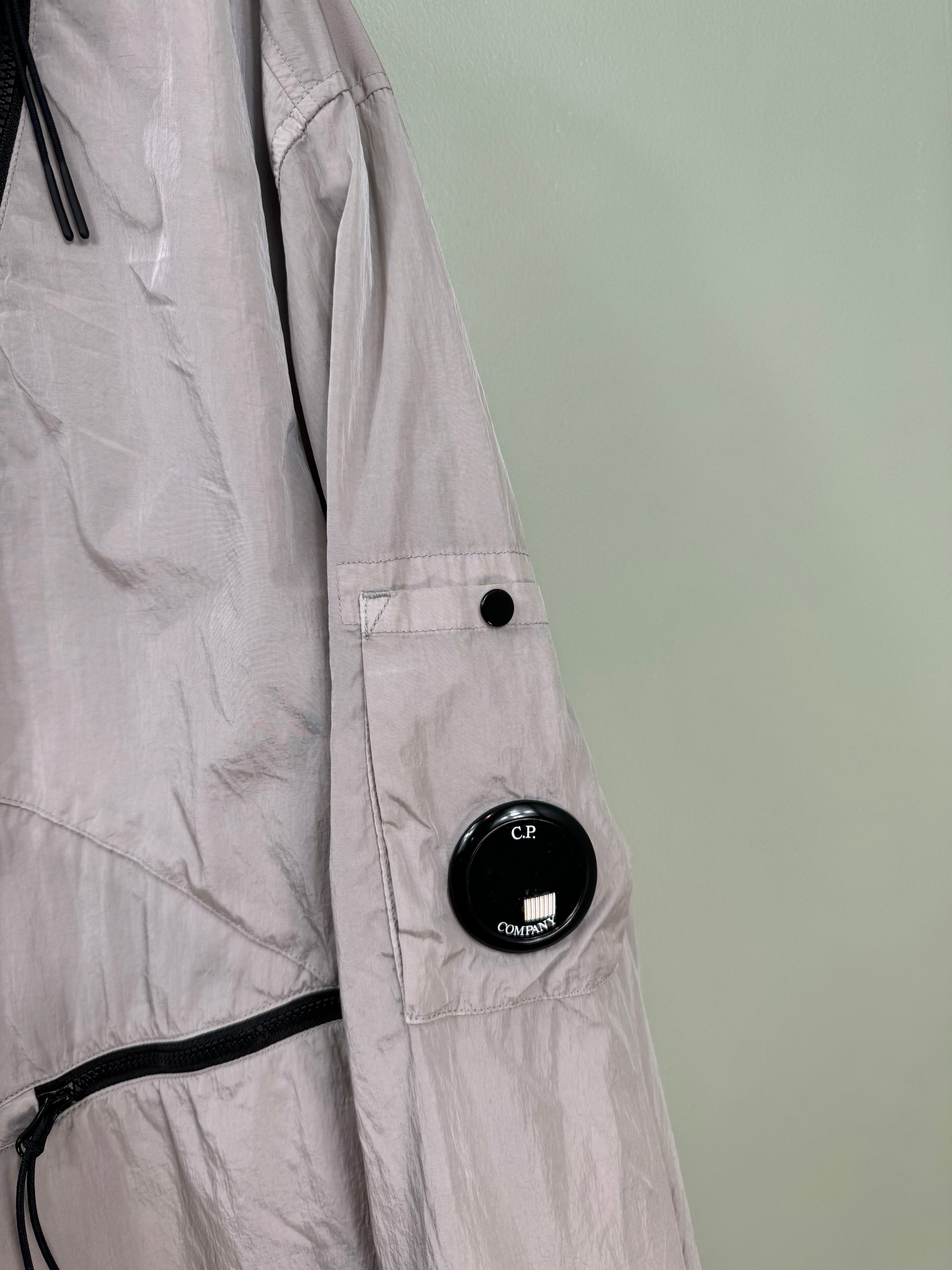 CP Company Silver Chrome Smock