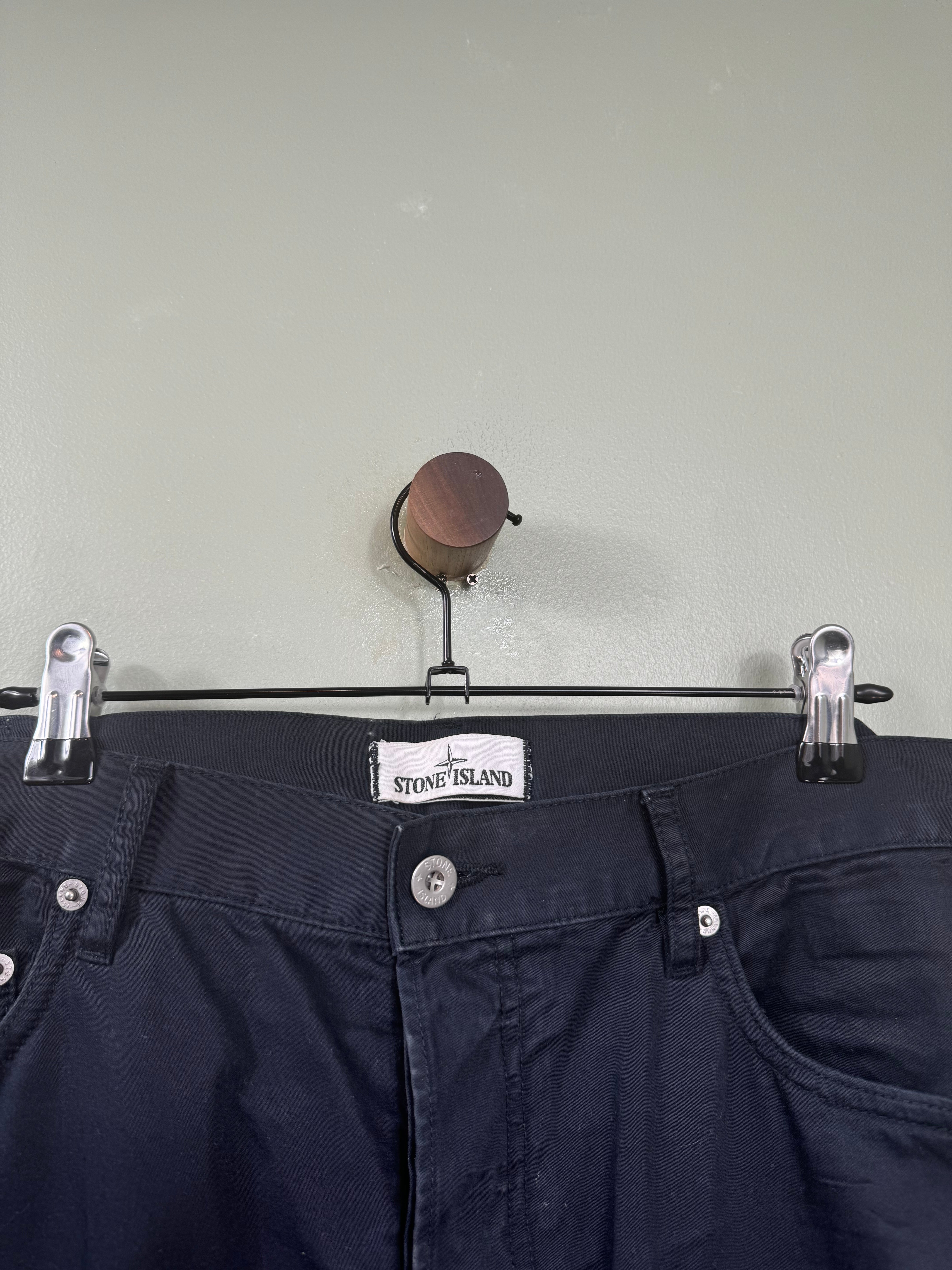Stone Island Black SL Chinos