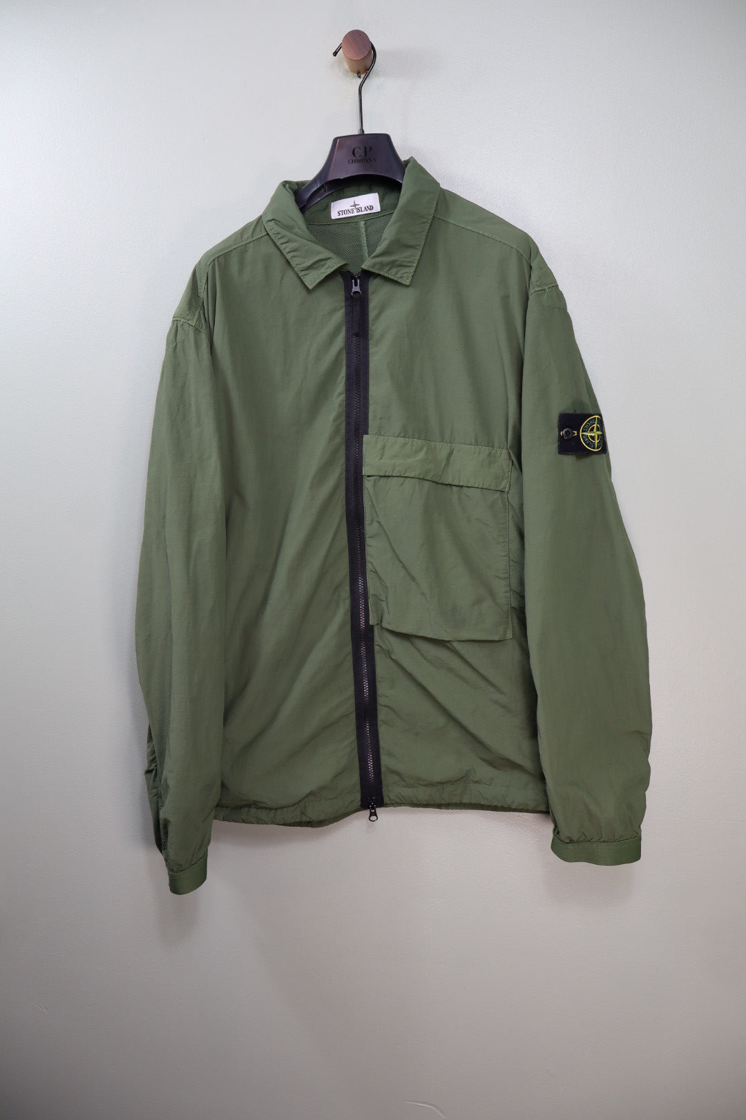 Stone Island Khaki Overshirt