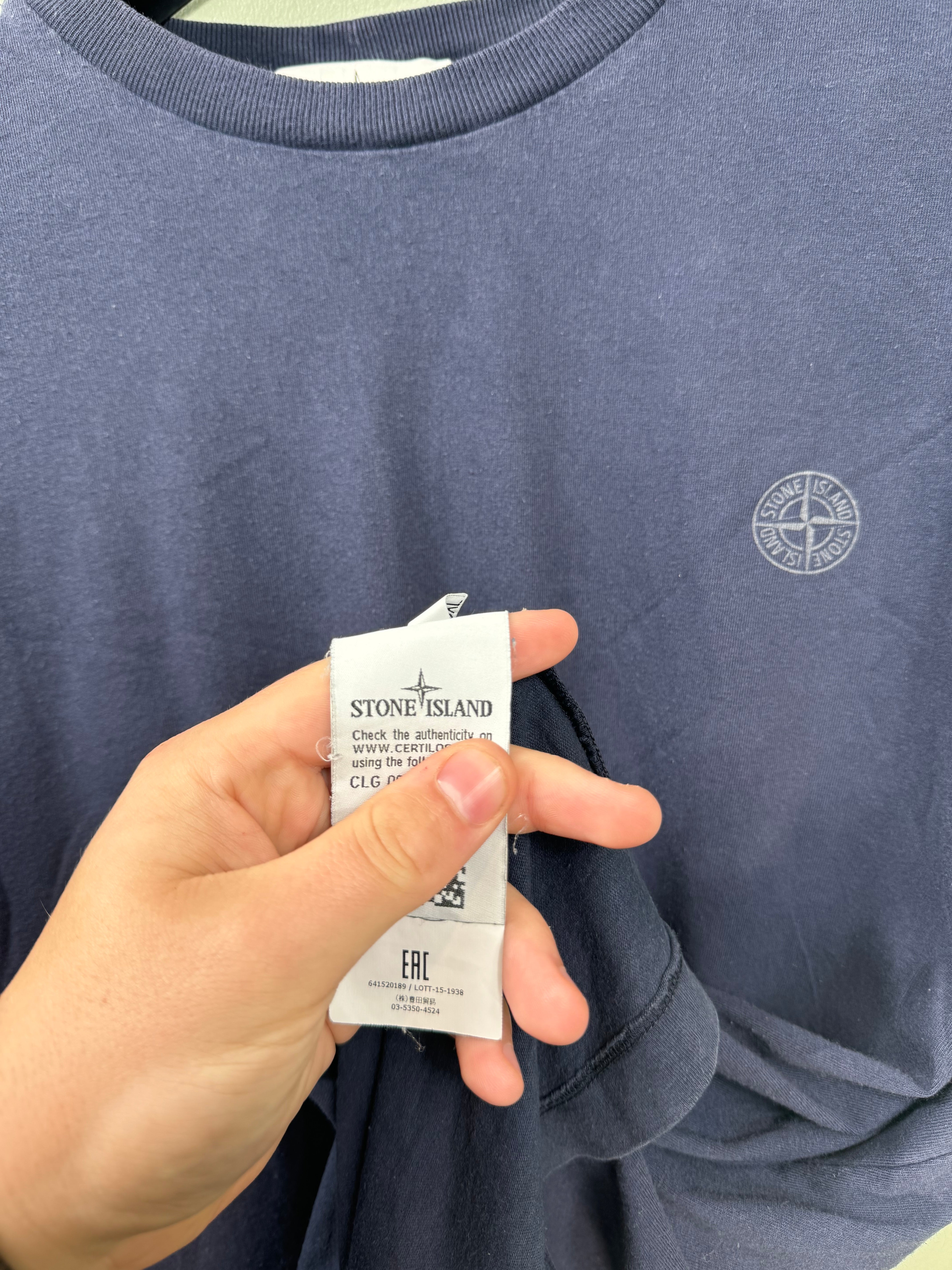 Stone Island Navy Tee