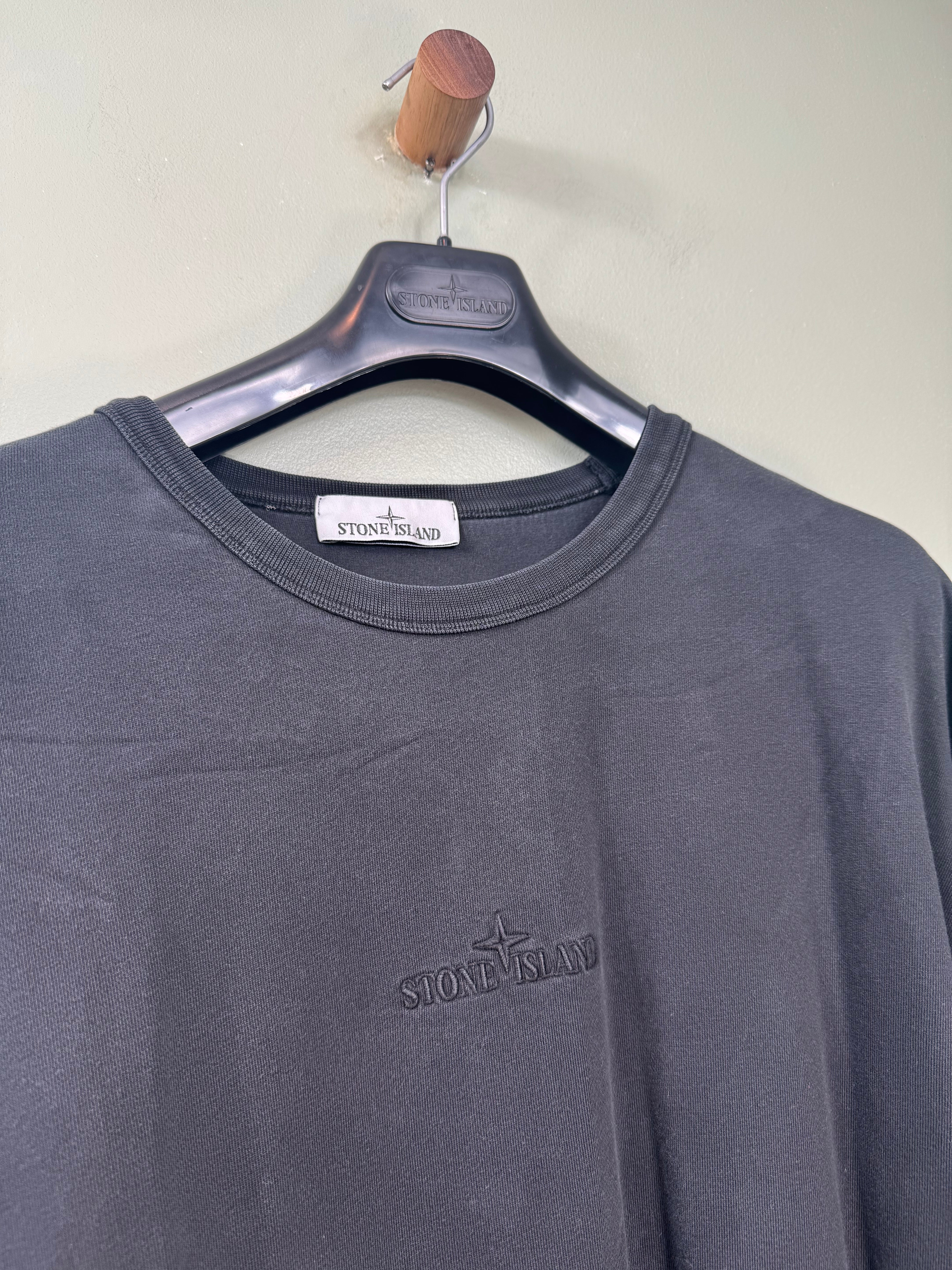 Stone Island Black Spellout Jumper