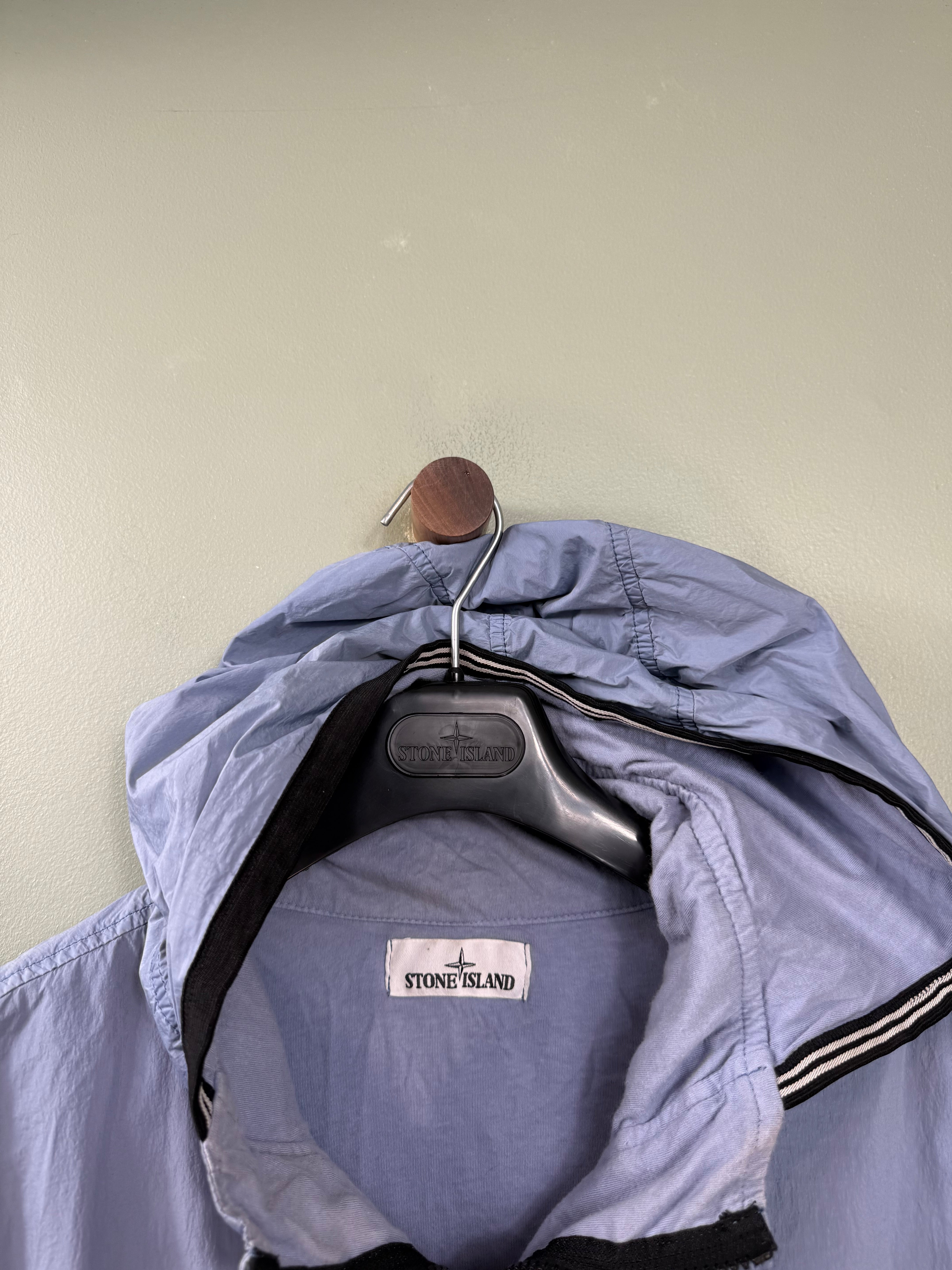 Stone Island Sky Blue Crinkle Reps Jacket