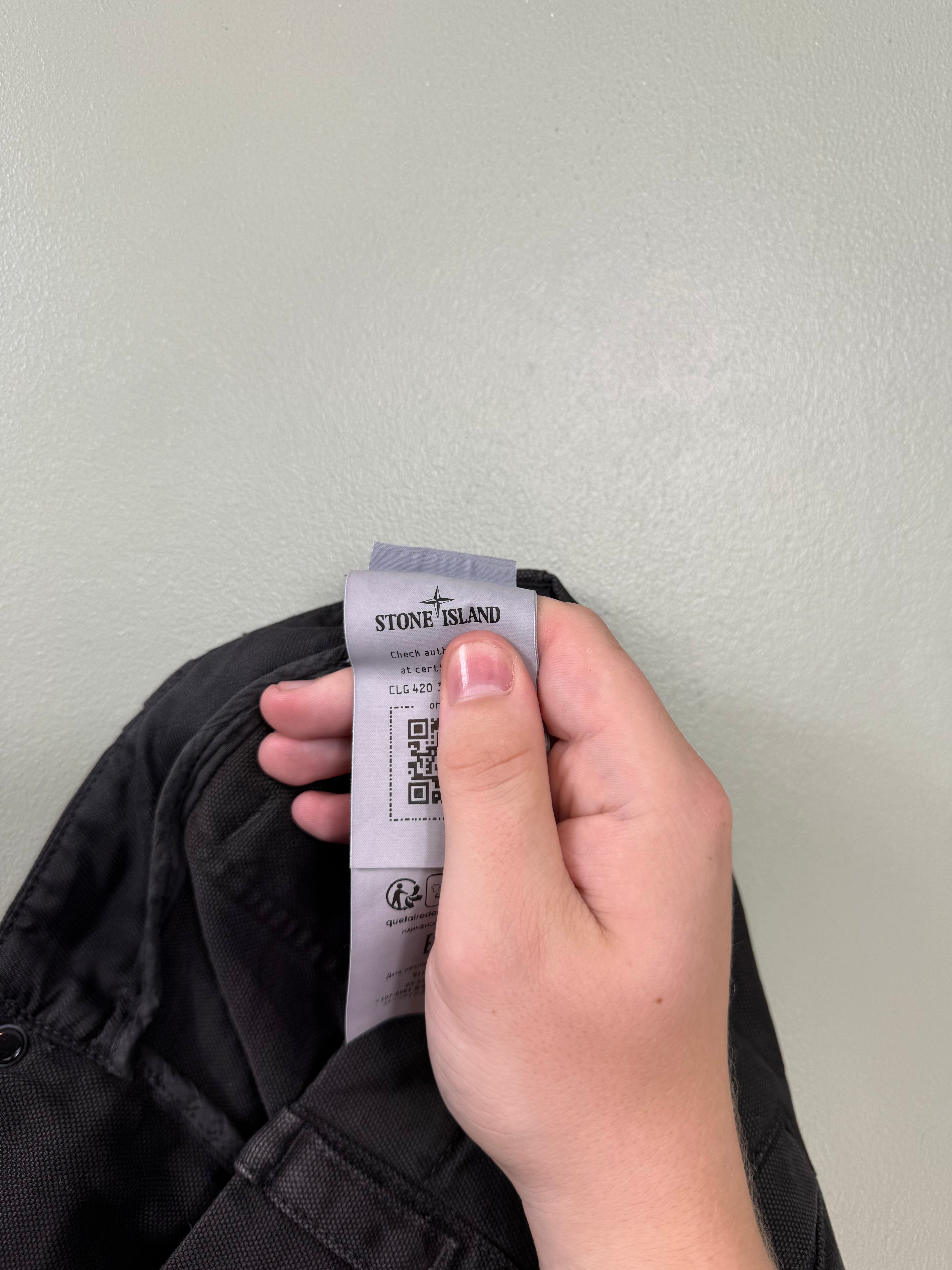 Stone Island Charcoal Grey RX Cargo Bottoms