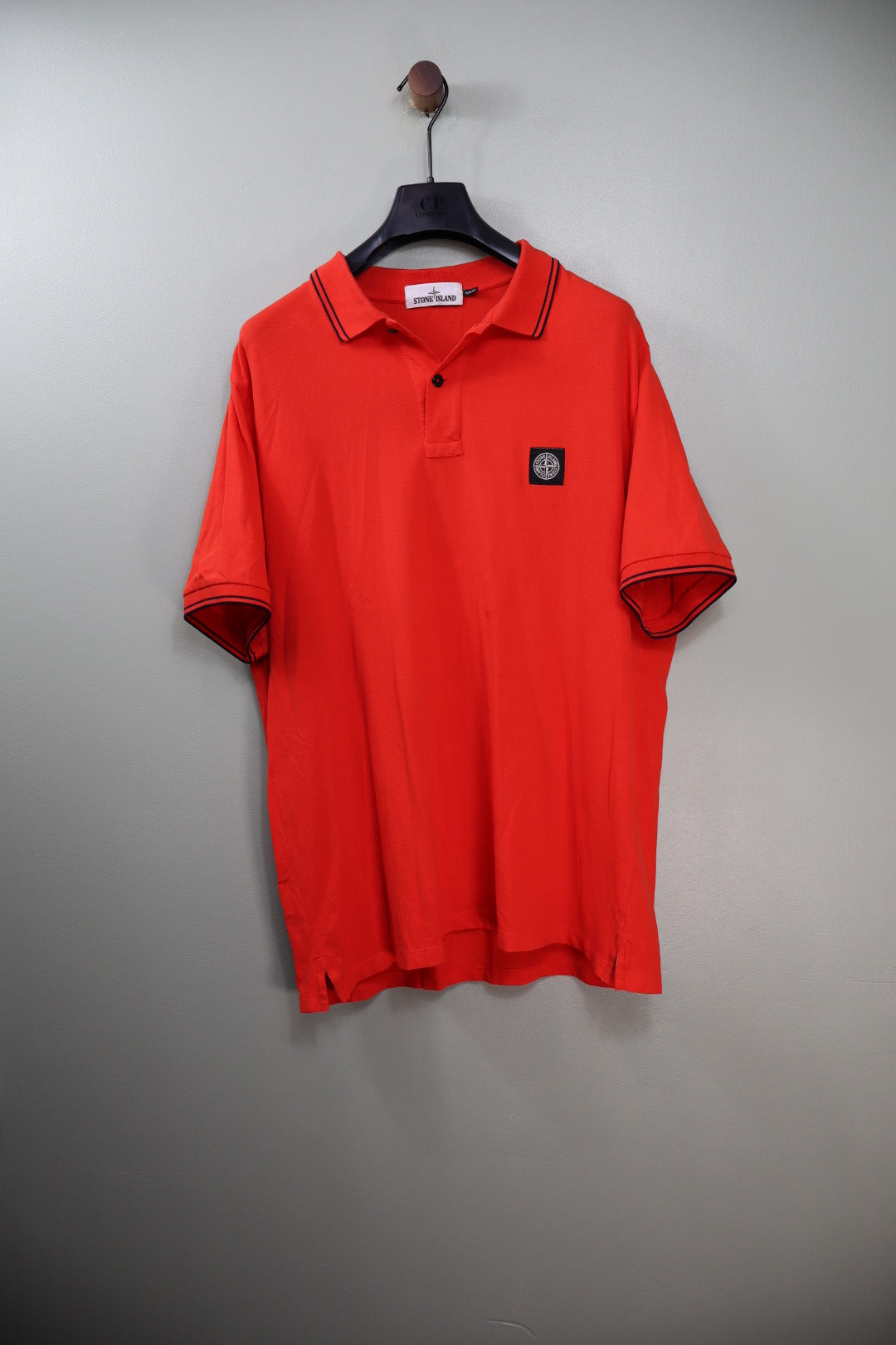 Stone Island Red Slim Fit Polo