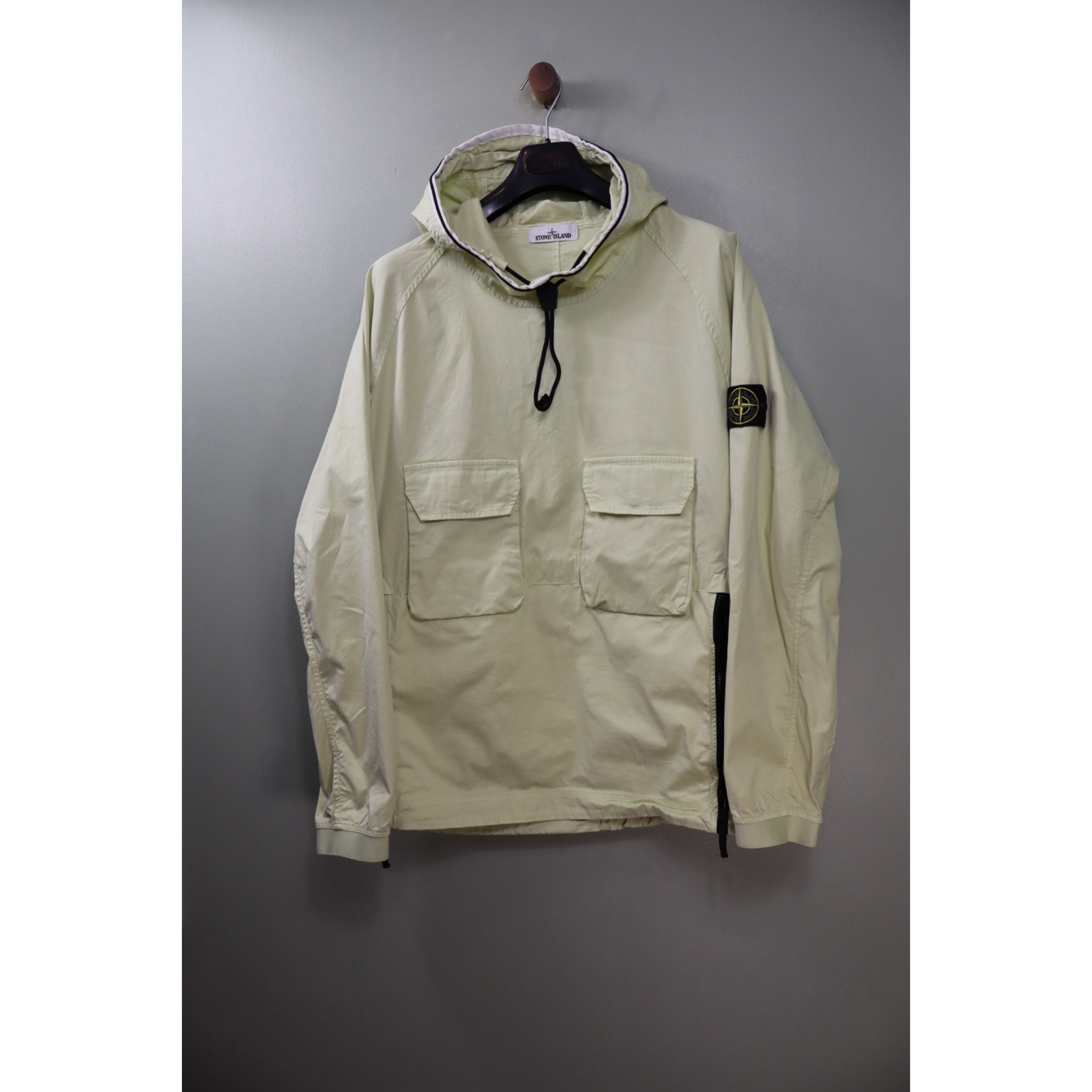 Stone Island Pastel Green Supima Smock