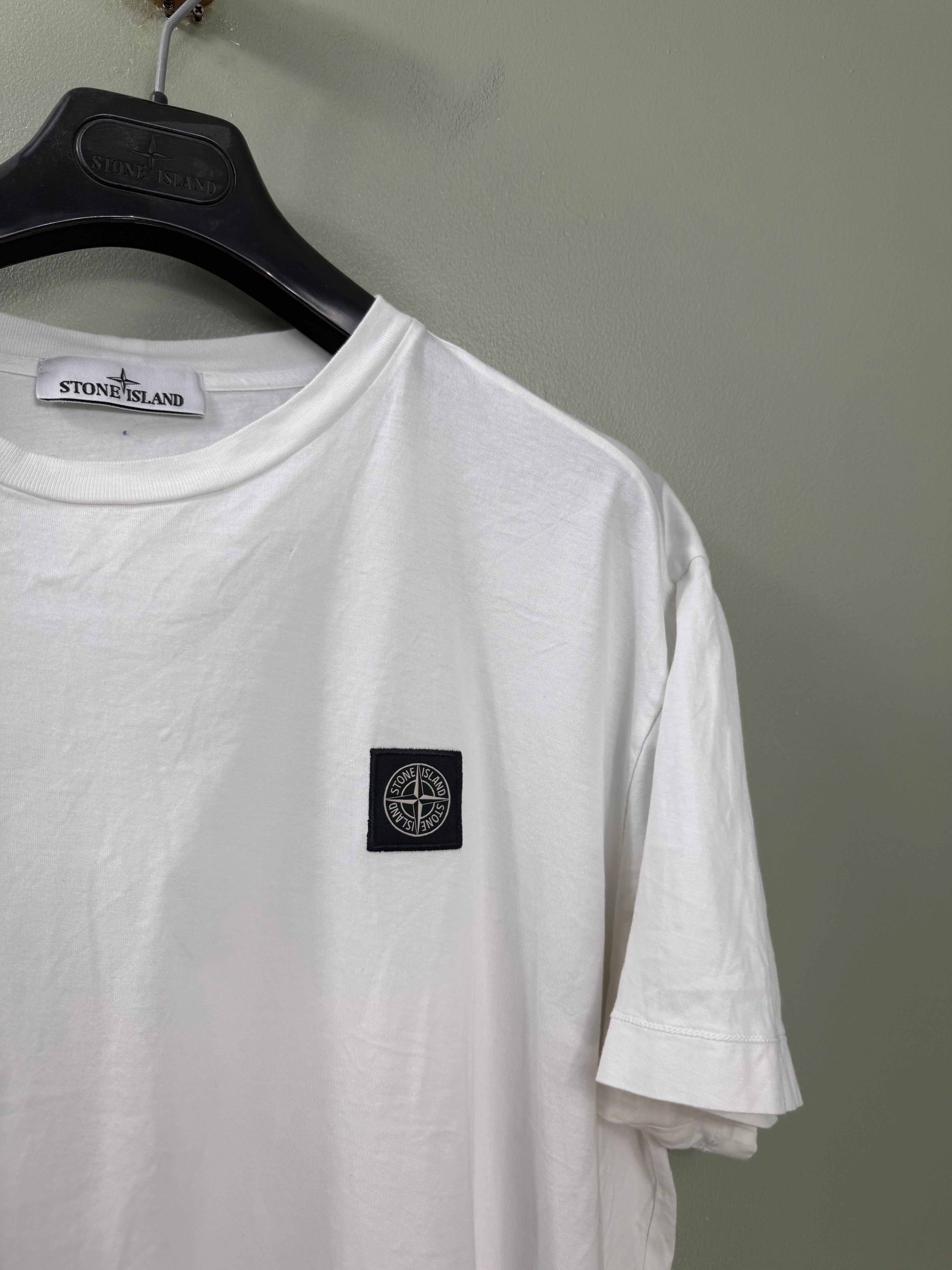 Stone Island White T-Shirt
